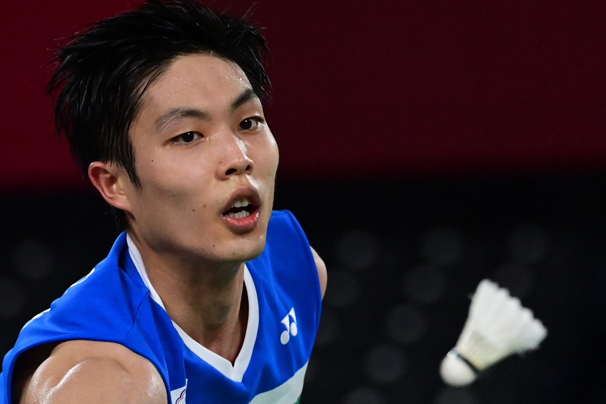 Chou Tien Chen reached the second round of the men's singles event ©Getty Images