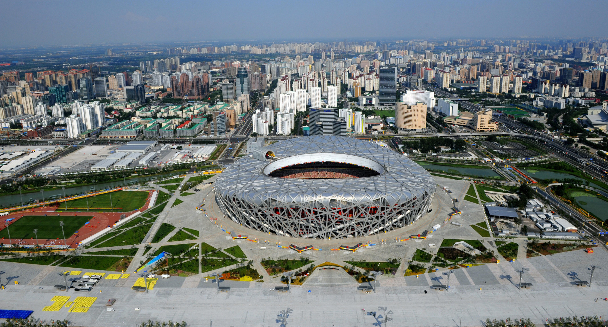 The Beijing National Stadium is set to host the Winter Olympic Games Opening Ceremony on February 4 ©Getty Images