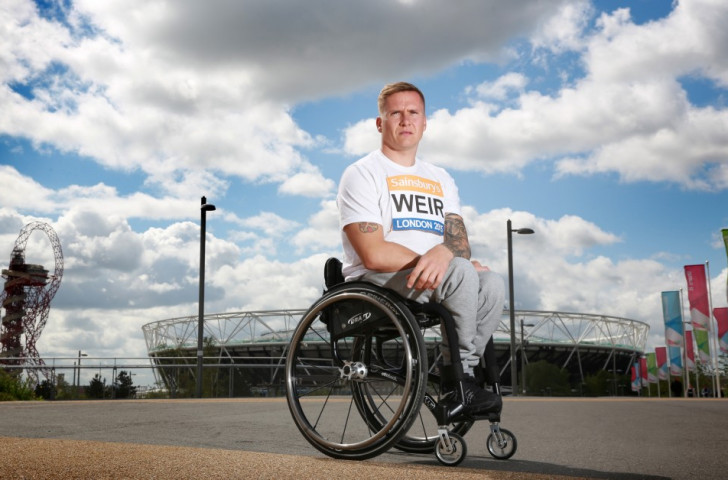 Multiple Paralympic champion David Weir is relishing facing Marcel Hug in Sunday's Westminster Mile ©Matt Alexander/PA