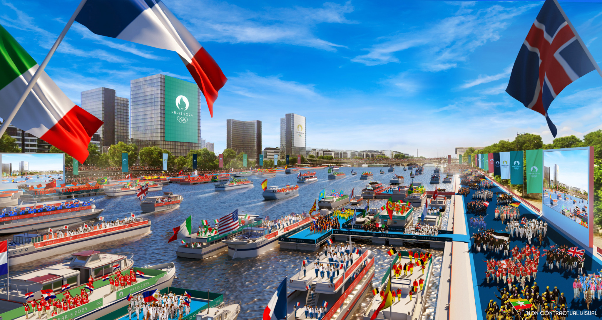Paris 2024 Olympics opening ceremony to be held on River Seine Kwiknews
