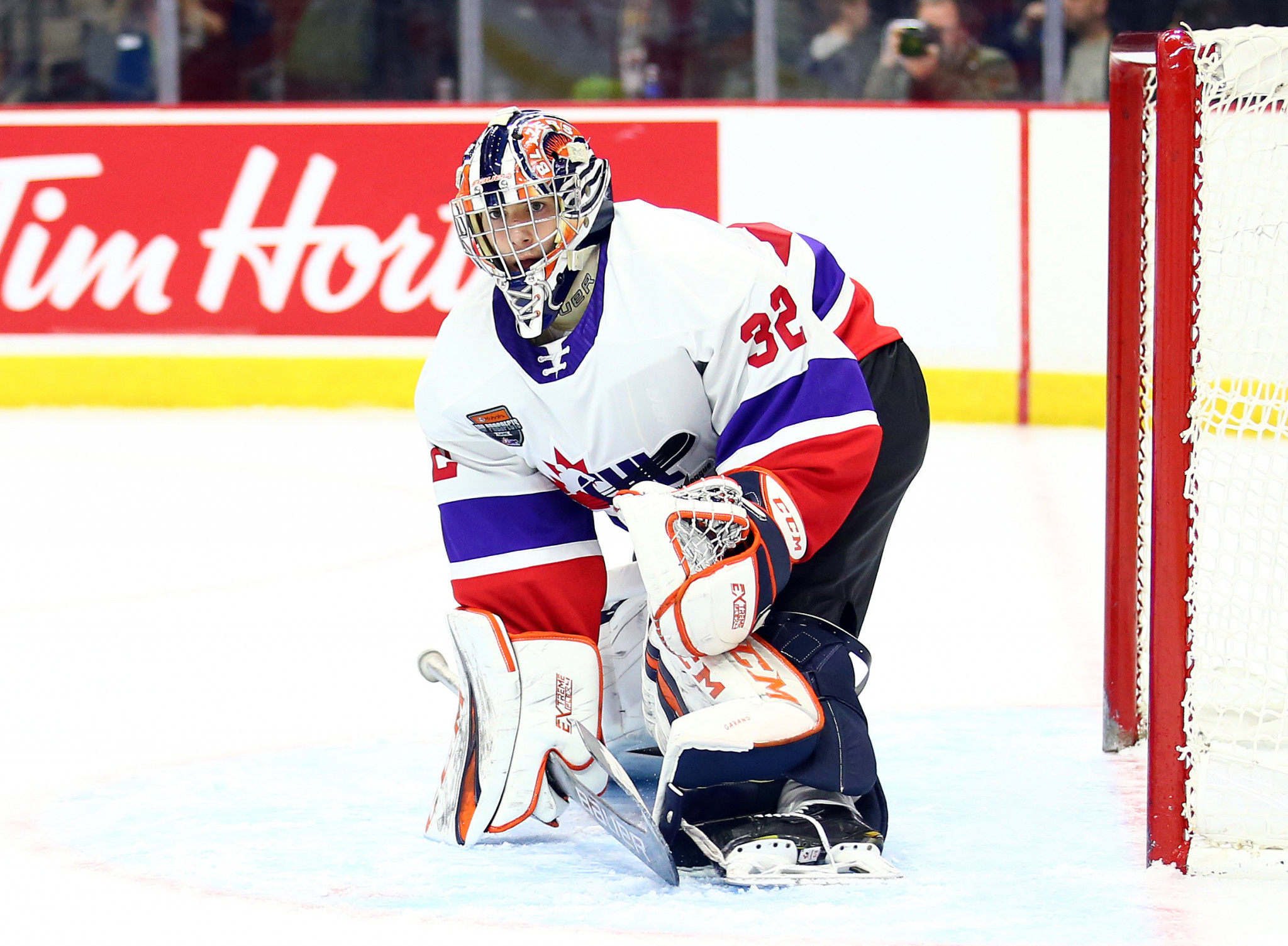 Goaltender Dylan Garand is one of the 25 players called up to Canada's national team for the 2022 IIHF World Junior Championship ©Getty Images