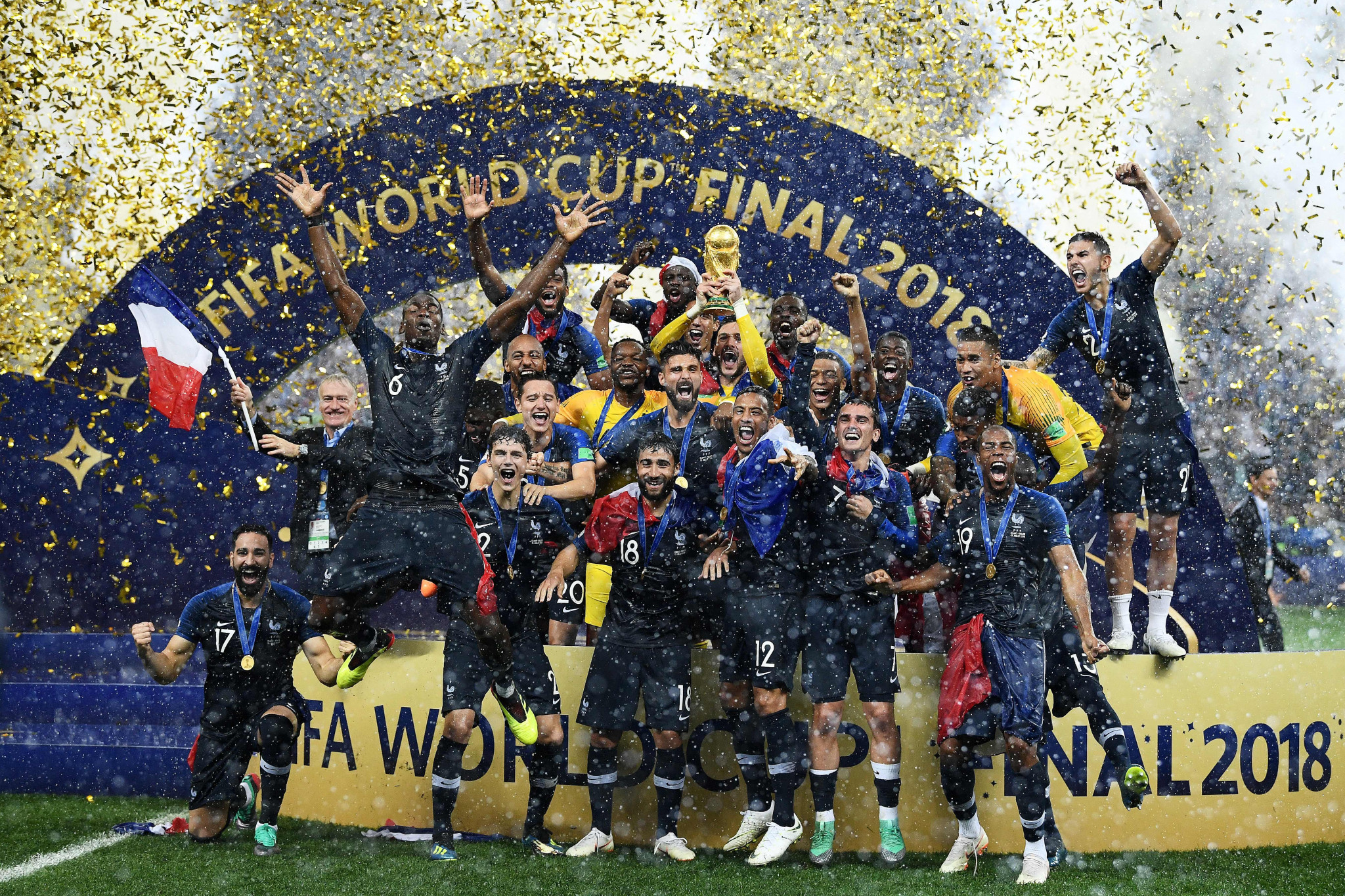 France triumphed in the 2018 FIFA World Cup following a 4-2 victory over Croatia in Moscow ©Getty Images