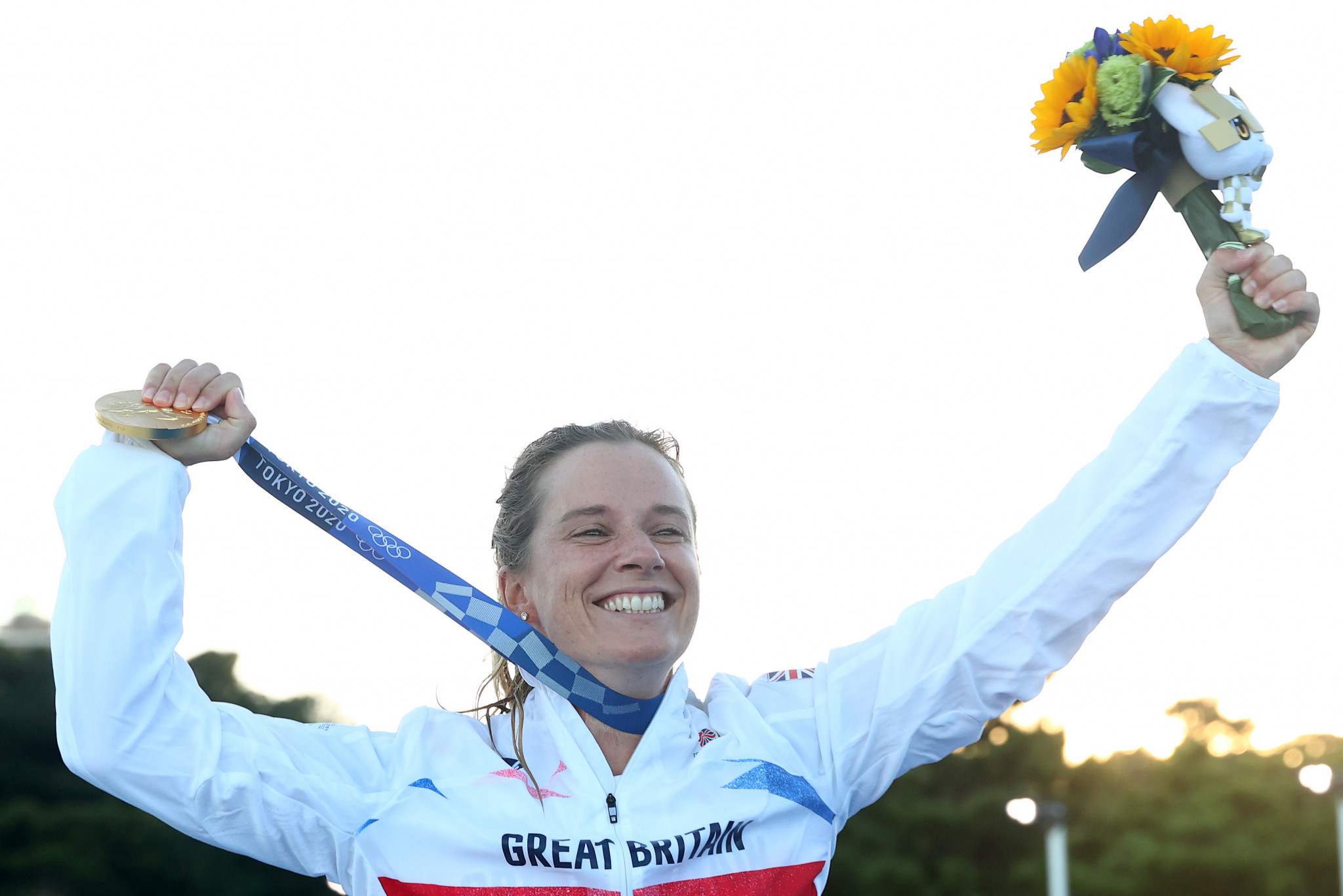 Double gold medallist Hannah Mills has retired from Olympic sailing ©Getty Images