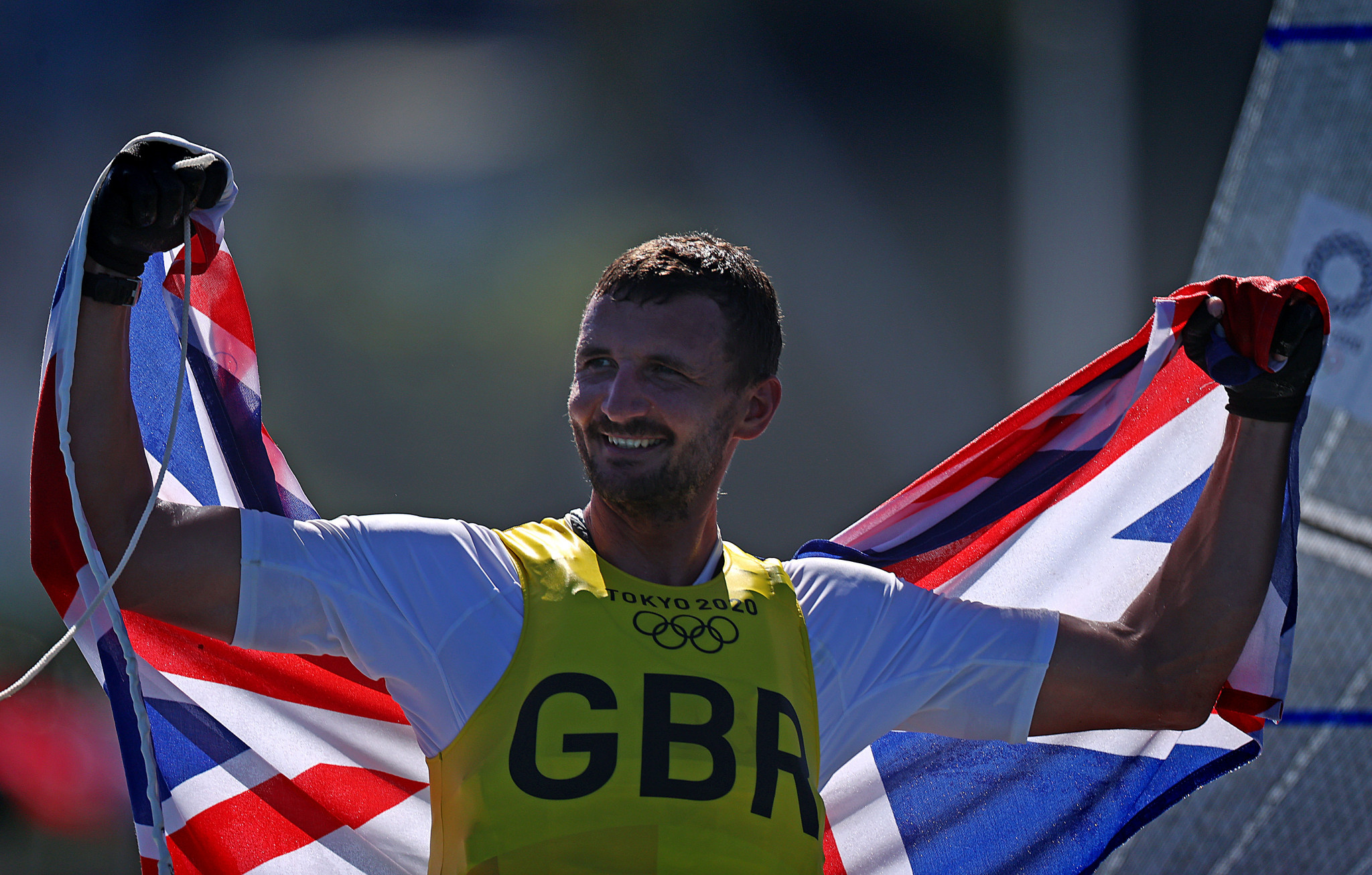 Giles Scott won the men's finn title at Rio 2016 and Tokyo 2020 ©Getty Images