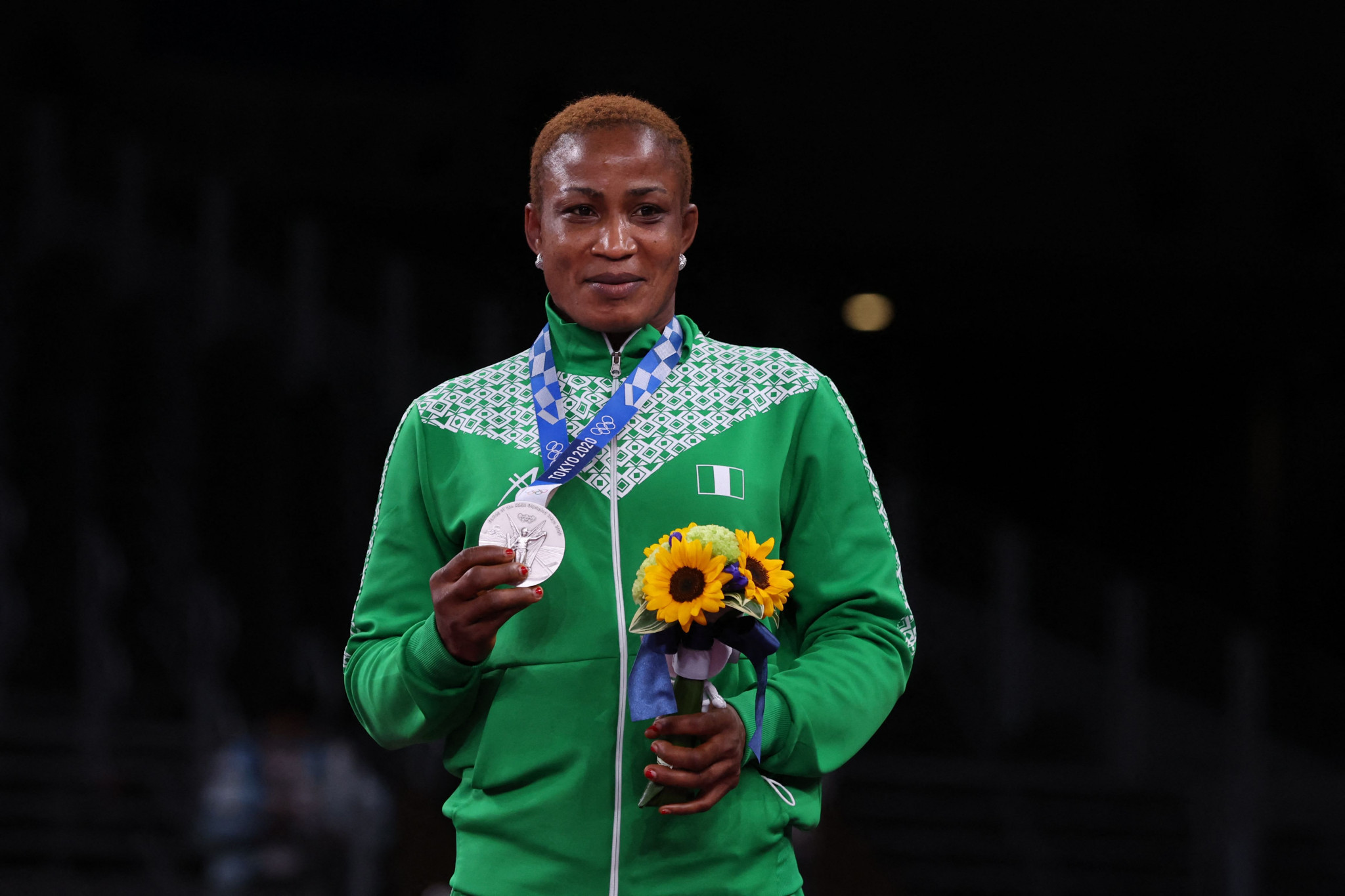 Blessing Oborududu was one of two Nigerian medallists at the Tokyo 2020 Olympic Games ©Getty Images