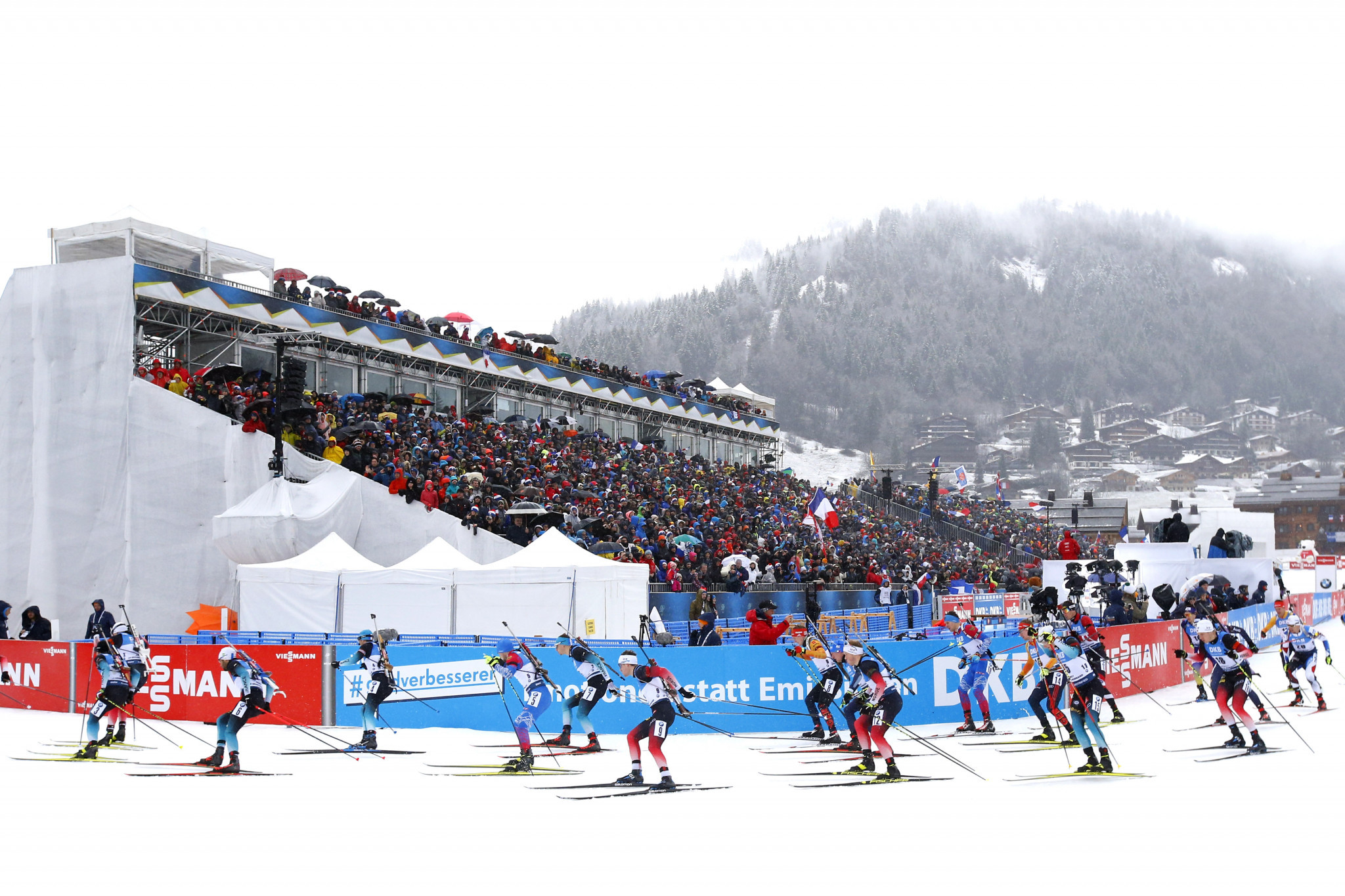 Le Grand-Bornand is scheduled to host the fourth leg of the IBU World Cup ©Getty Images