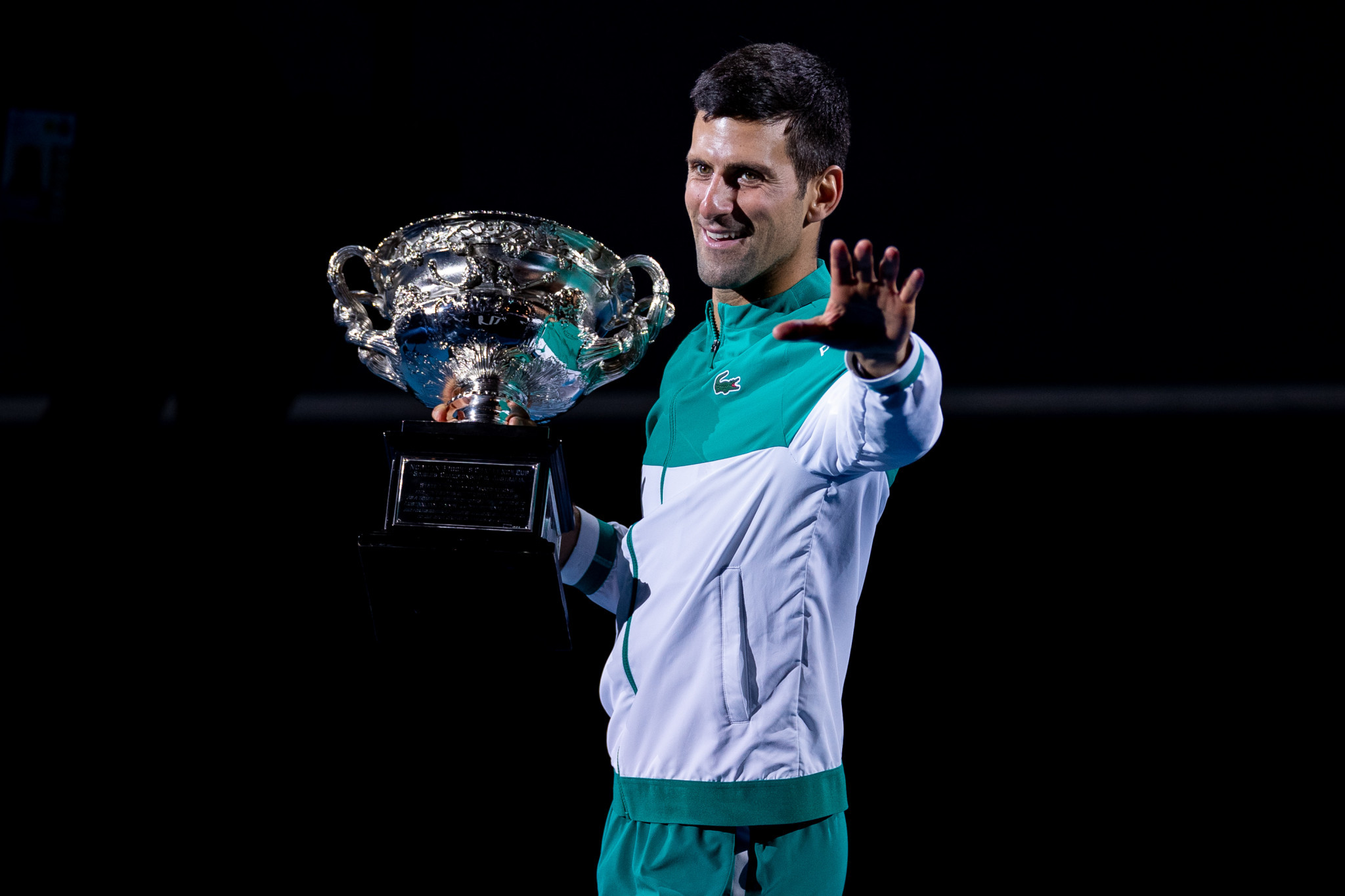 Compulsory vaccinations have proved a major talking point in the build-up to the Australian Open, with the participation of defending men's singles champion Novak Djokovic still unclear ©Getty Images