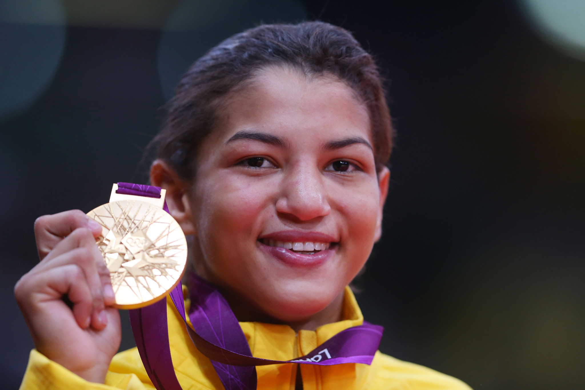 Sarah Menezes won extra-lightweight gold at the London 2012 Olympics ©Getty Images