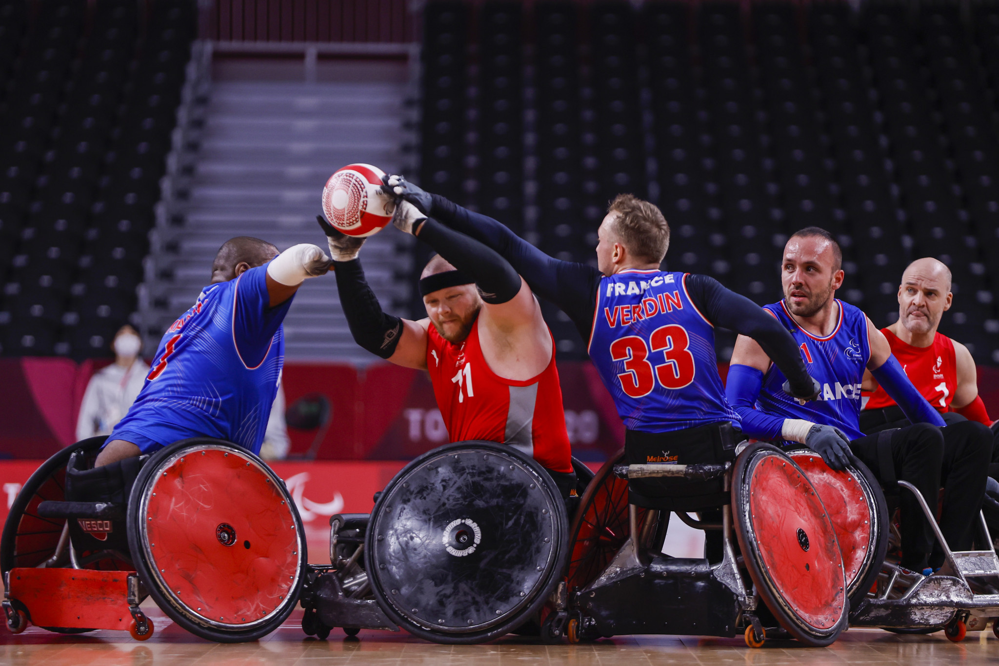 The eight best teams in the world will be invited to play at the International Wheelchair Rugby Cup ©Getty Images