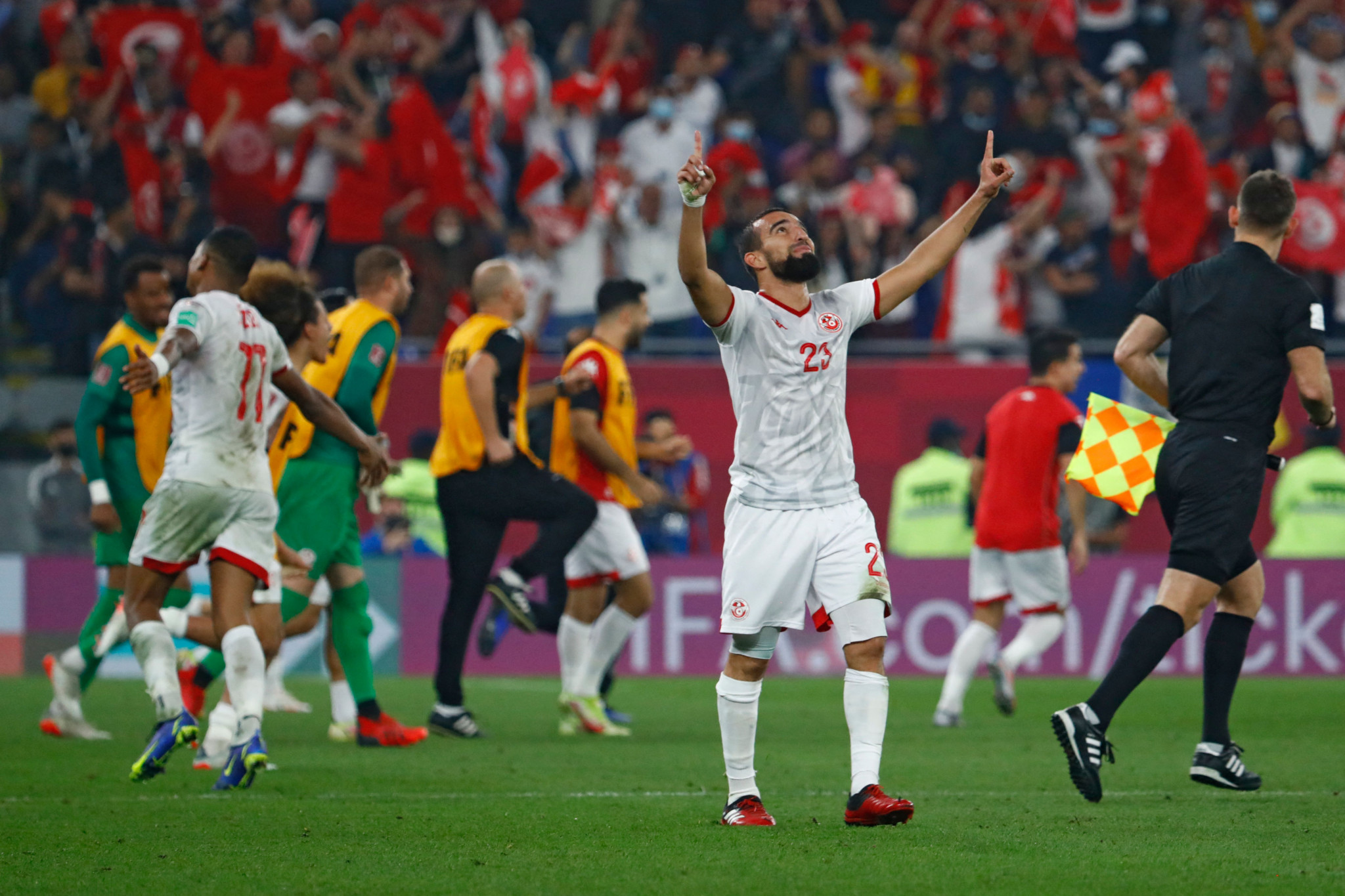 Last-minute own goal puts Tunisia into FIFA Arab Cup final
