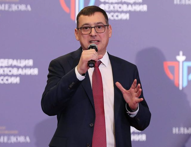 Double Olympic champion elected new Russian Fencing Federation President 