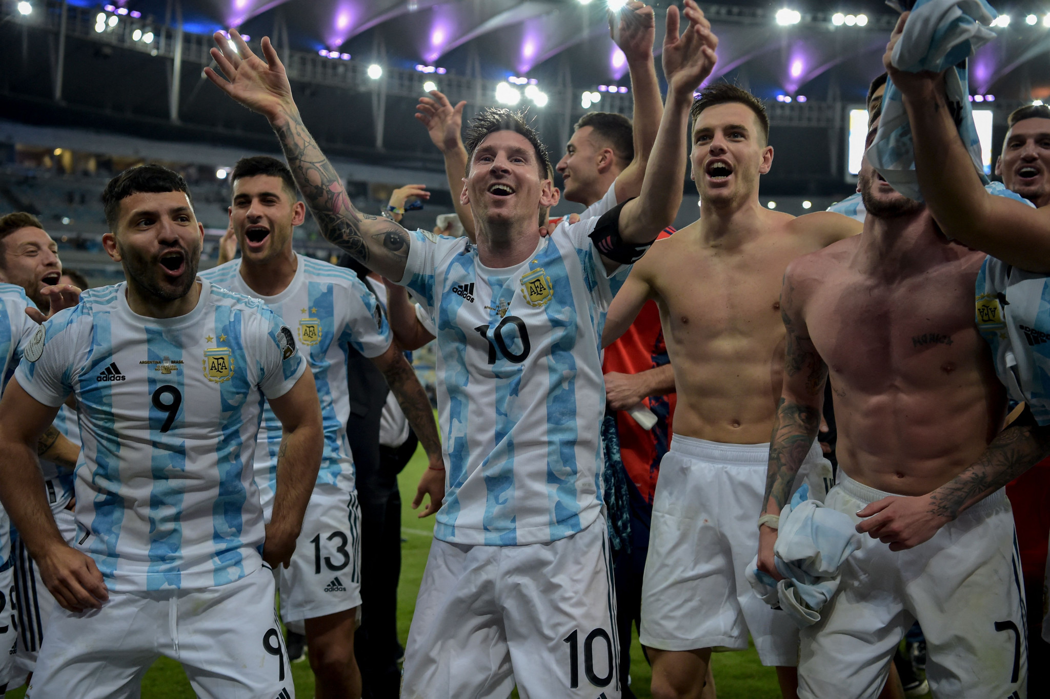 Copa America winners Argentina will play Euro 2020 winners Italy at a London stadium in the Finallisima next year ©Getty Images
