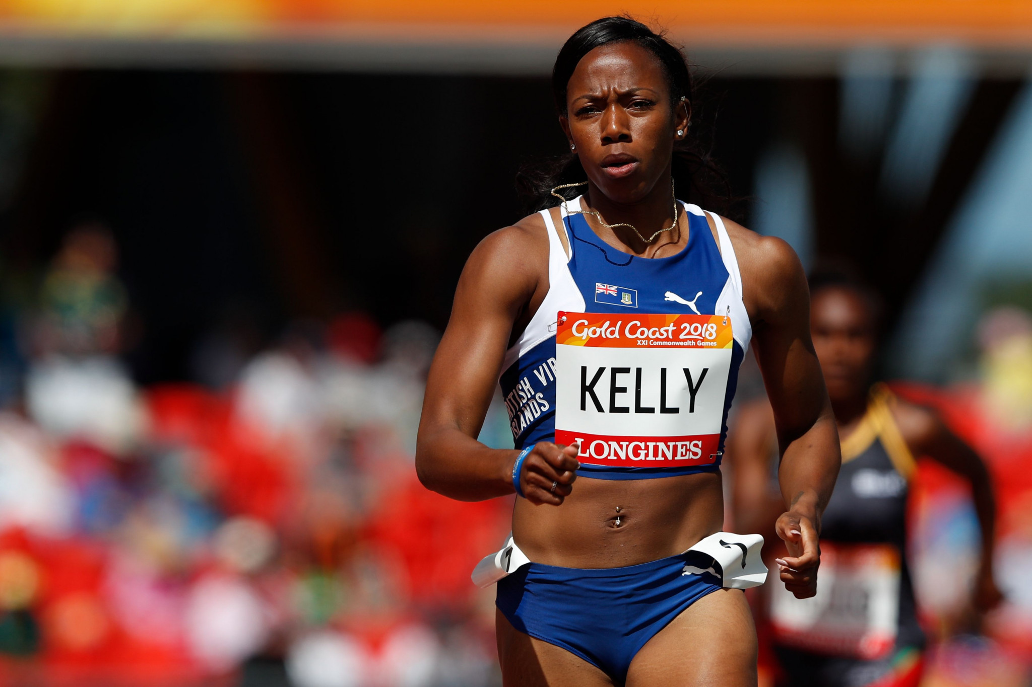 British Virgin Islands sprinter Ashley Kelly will now represent the Caribbean ©Getty Images