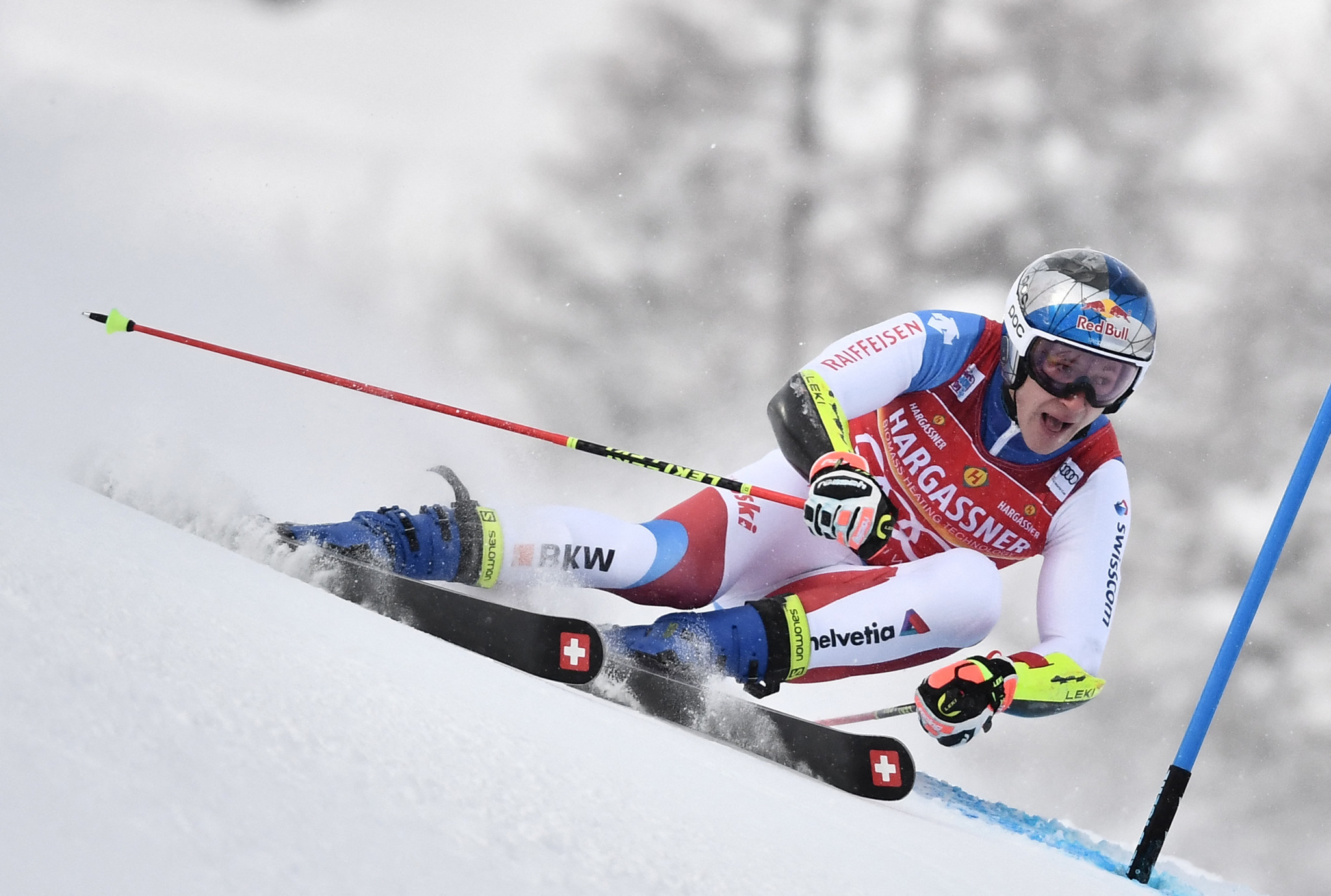 Marco Odermatt leads the Alpine Ski World Cup standings ©Getty Images