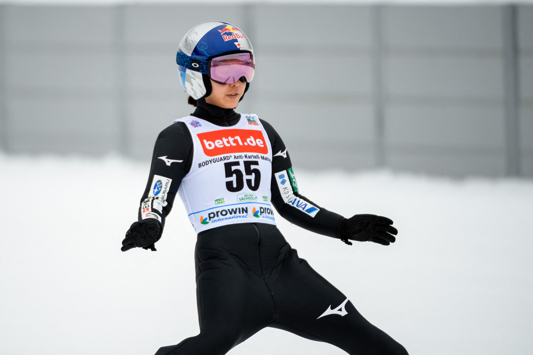 Sara Takanashi placed second in qualification in Ramsau ©Getty Images