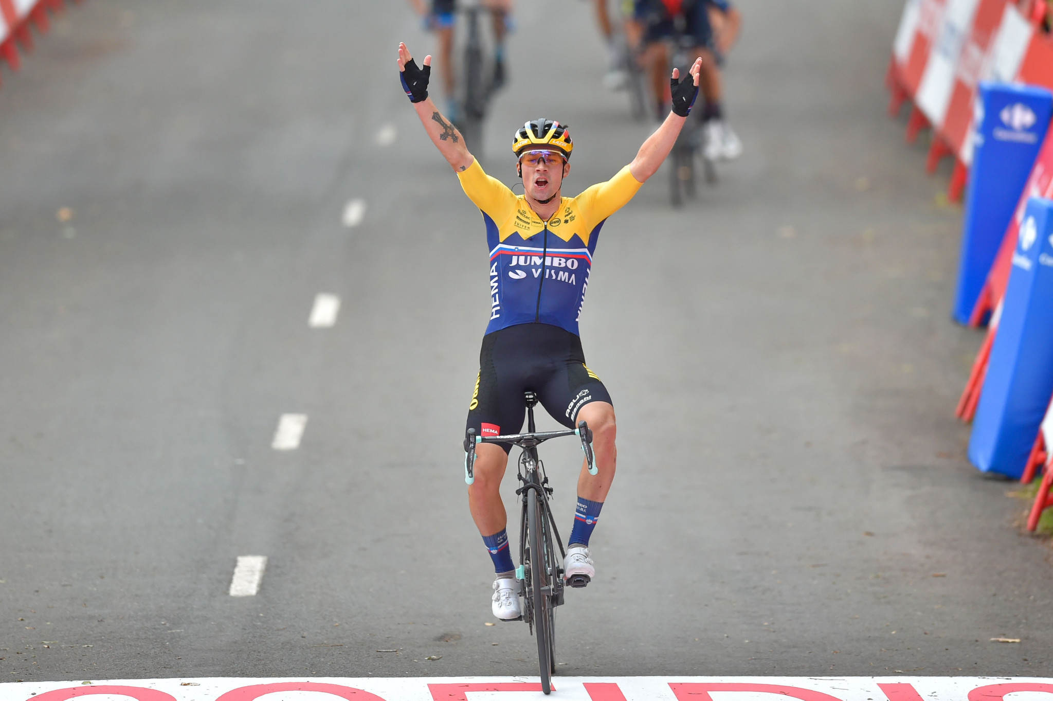 Slovenia’s Primož Roglič has won the past three editions of the Vuelta a España ©Getty Images