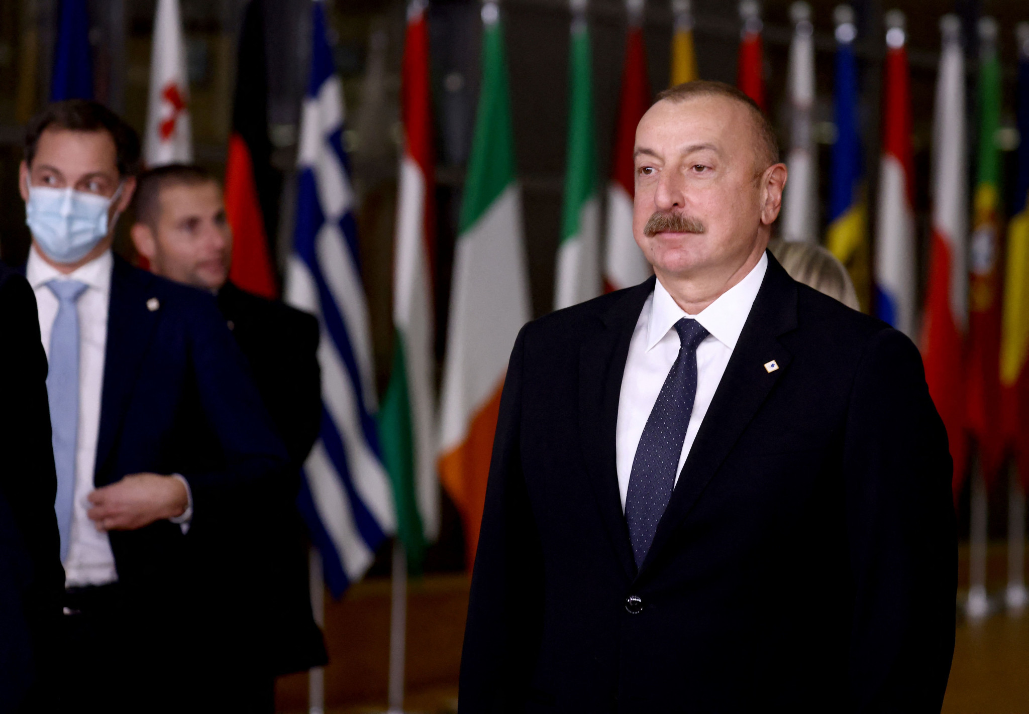 Azerbaijan President Ilham Aliyev has been re-elected AZMOC President ©Getty Images