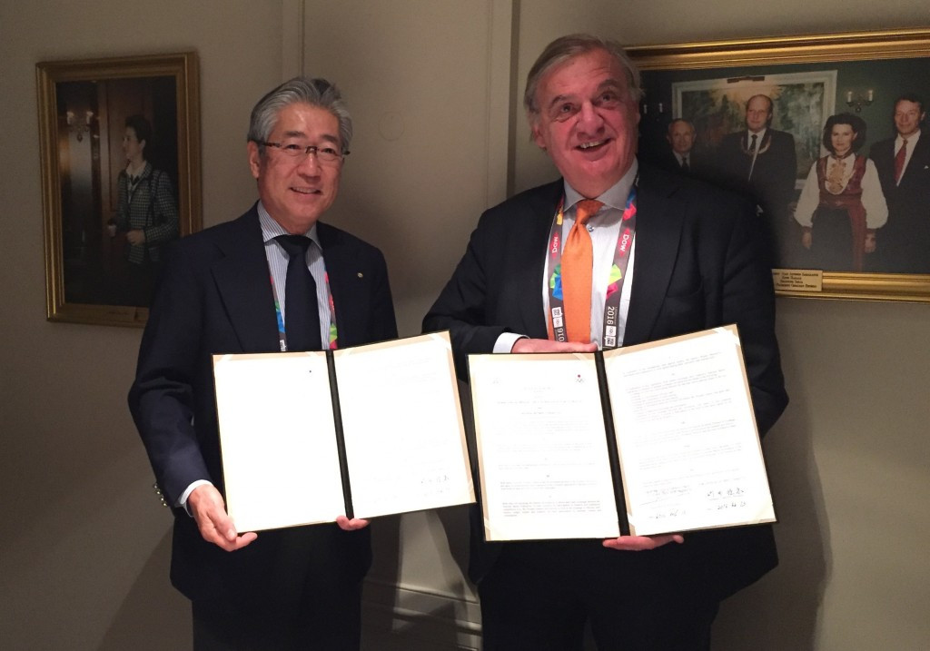 Japanese and Dutch Olympic Committees sign partnership agreement 