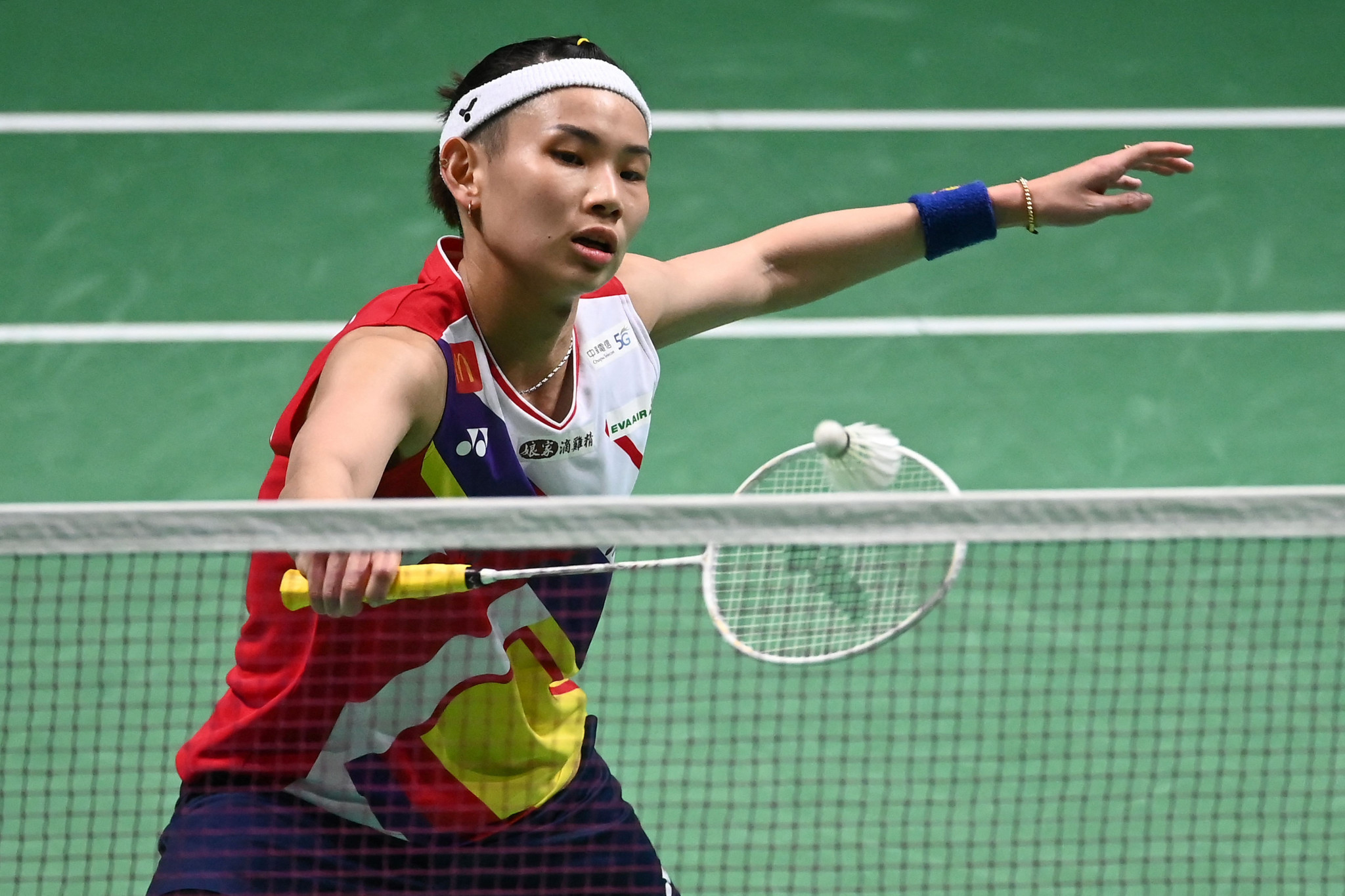 Tai Tzu Ying reached the Badminton World Championships semi-finals after beating He Bingjiao ©Getty Images