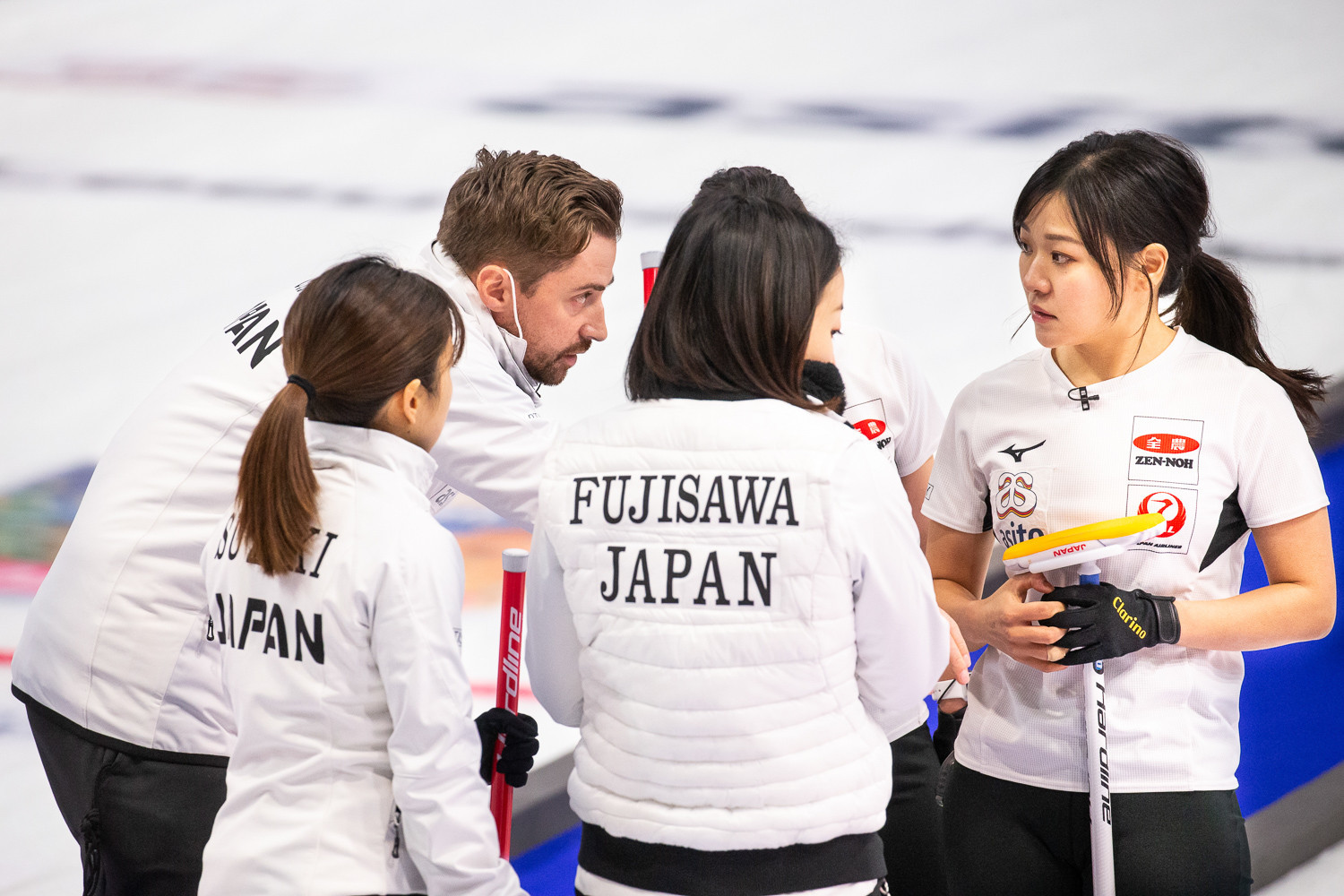 Japan booked their place at Beijing 2022 with an 8-5 win over South Korea ©WCF/Celine Stucki