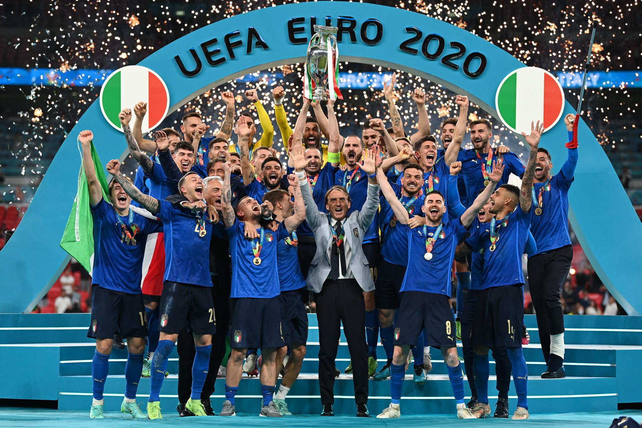 European champions Italy will play Copa América winners Argentina in June amid a strengthening of relations between UEFA and CONMEBOL ©Getty Images