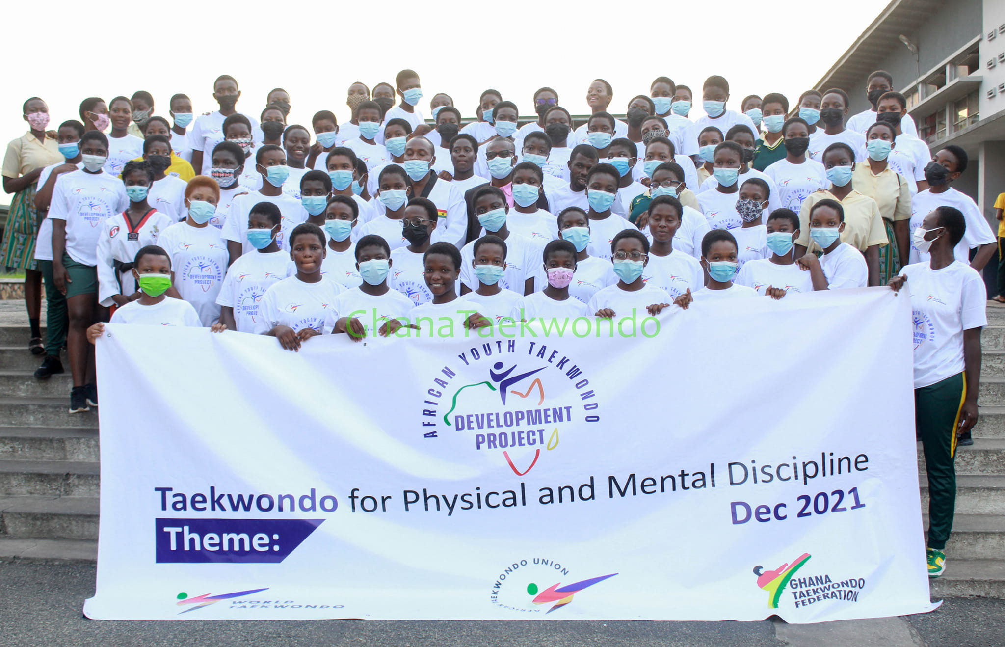 The Ghana Taekwondo Federation staged a development project for young women in Aburi ©GTF