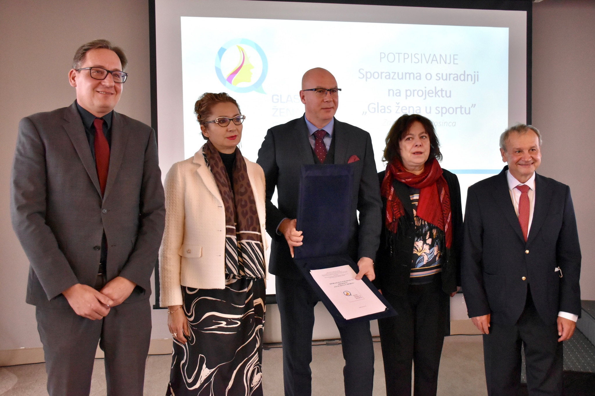 The Croatian Olympic Committee is supporting a project for better media coverage of women's sport ©COC