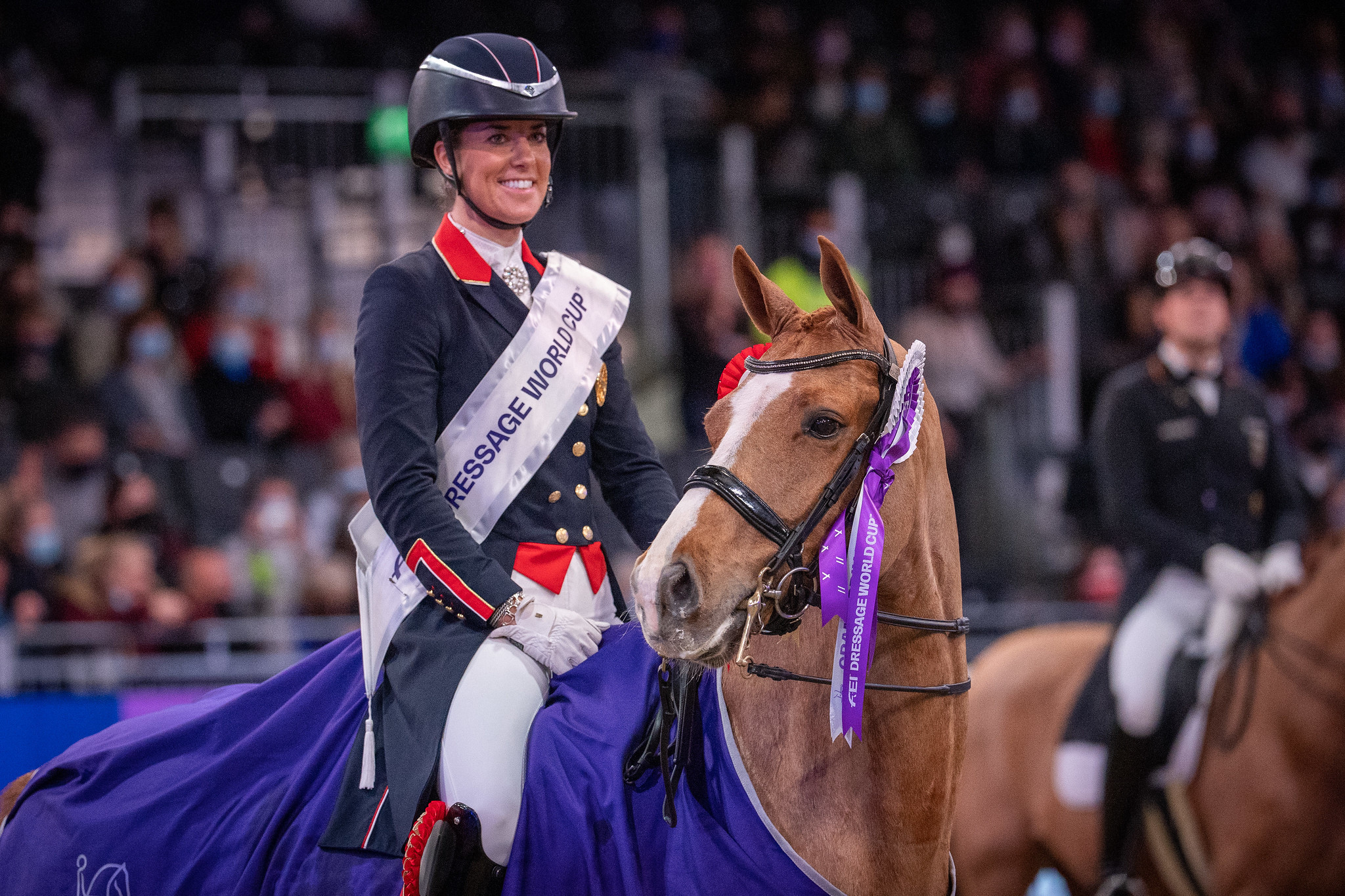 Dujardin wins Dressage World Cup leg in last ride with Gio 