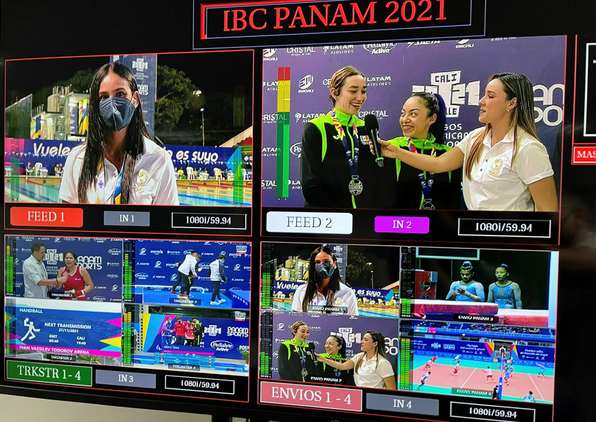 Approximately 1.5 million people watched the inaugural Junior Pan American Games on the Panam Sports Channel ©PASO