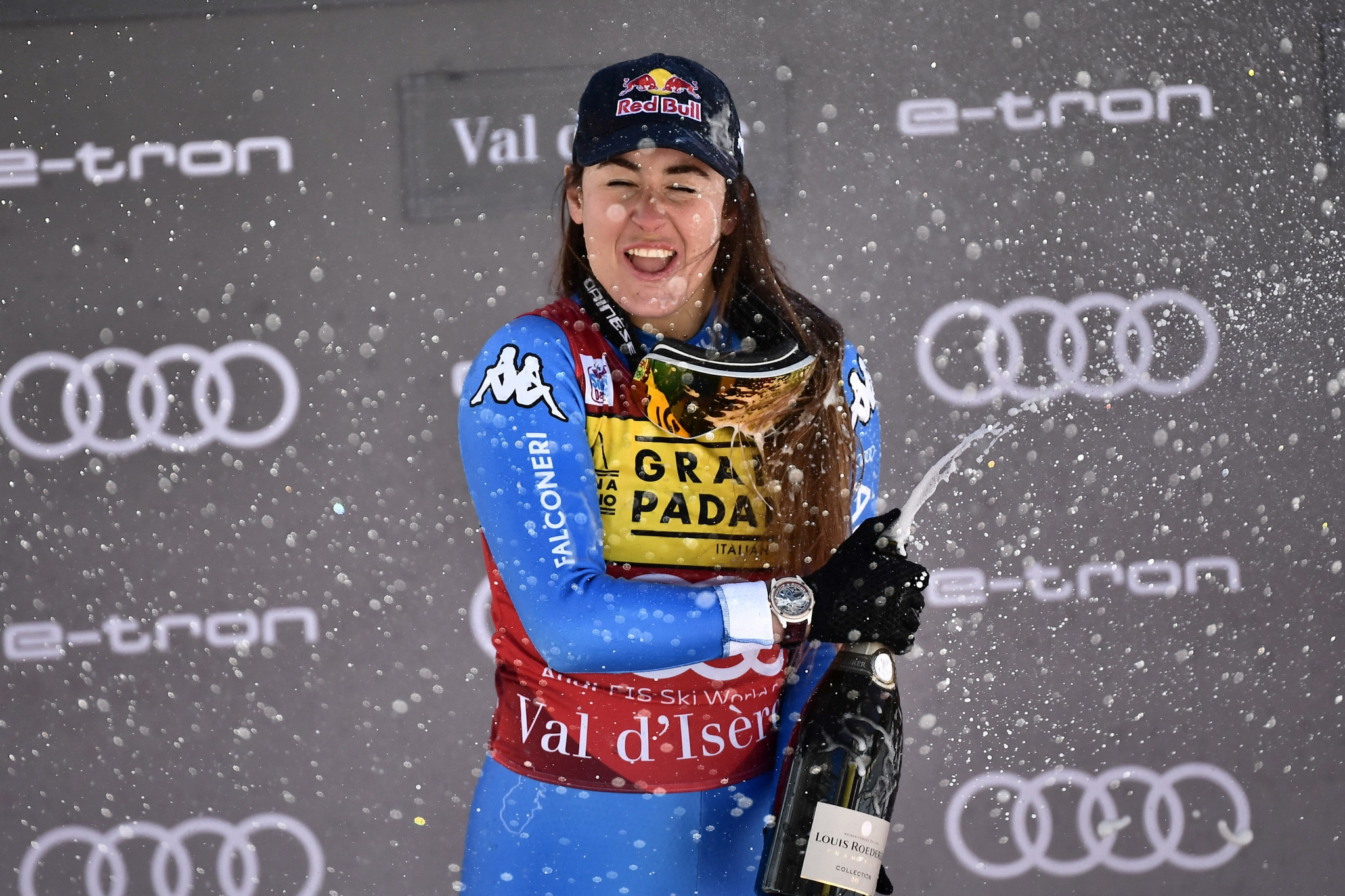 Goggia continues stellar downhill form at women's Alpine Skiing World Cup