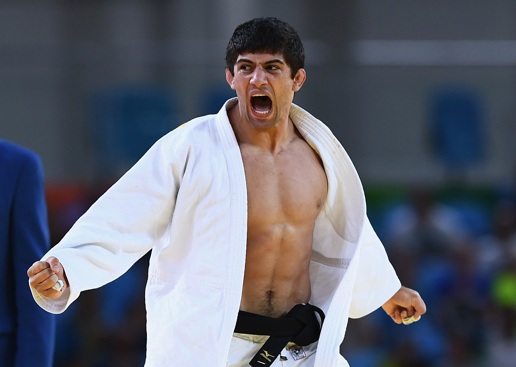 Lasha Shavdatuashvili claimed an Olympic silver medal and world title in 2021 ©Getty Images