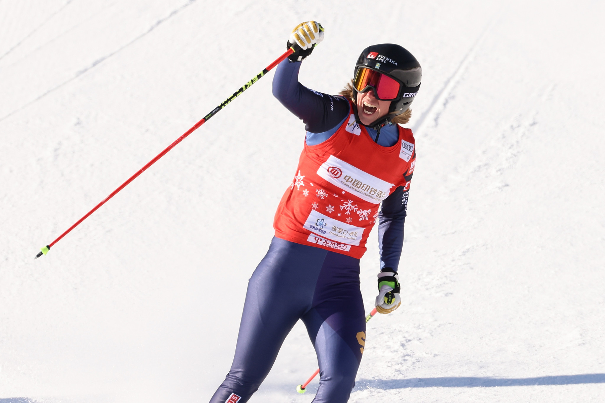 Näslund tops both qualifying runs at Ski Cross World Cup