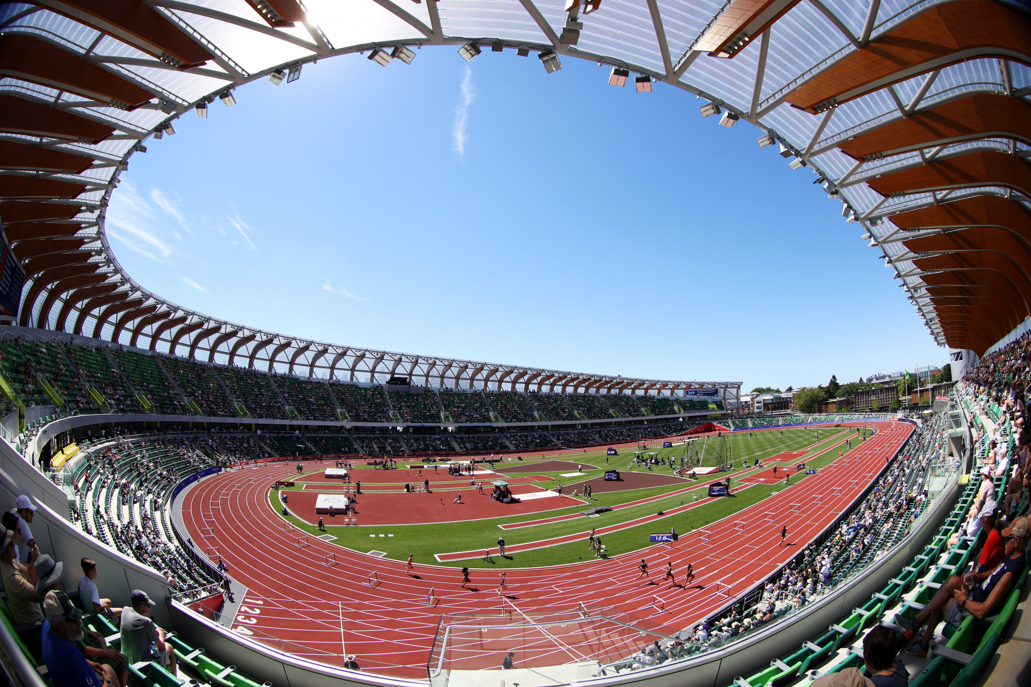 Hayward Field has been refurbished for next year's World Athletics Championships ©Getty Images