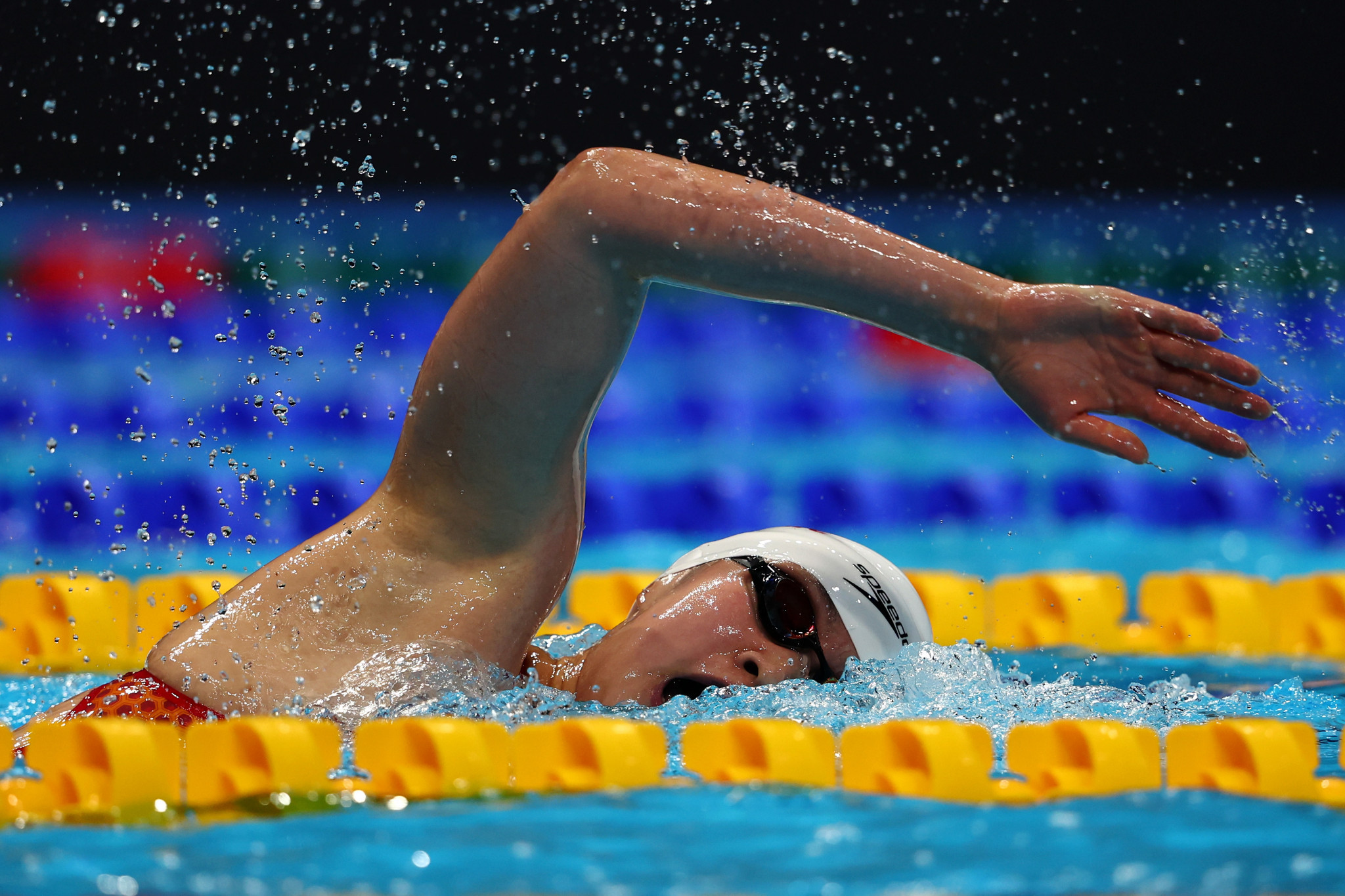Li Bingjie of China swept to victory in the women’s 400m freestyle final ©Getty Images