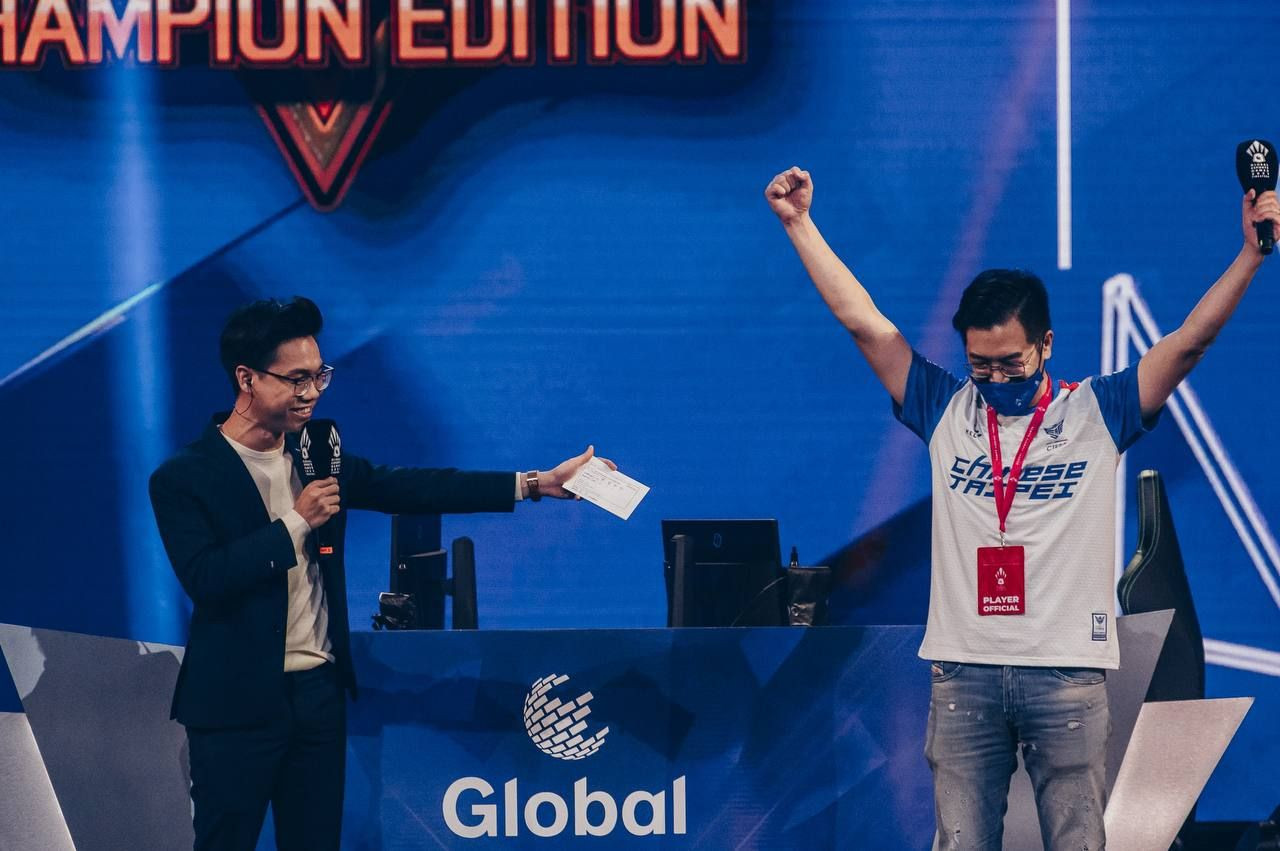 Chinese Taipei won the Street Fighter V: Championship Edition title today ©GEF