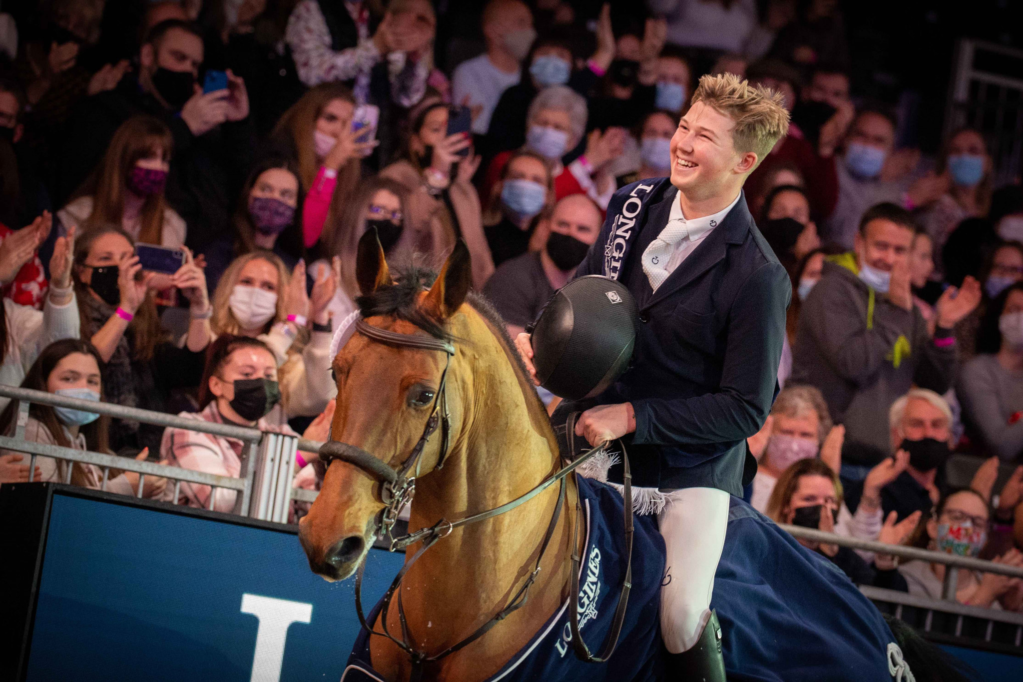 Charles excels at FEI Jumping World Cup in London