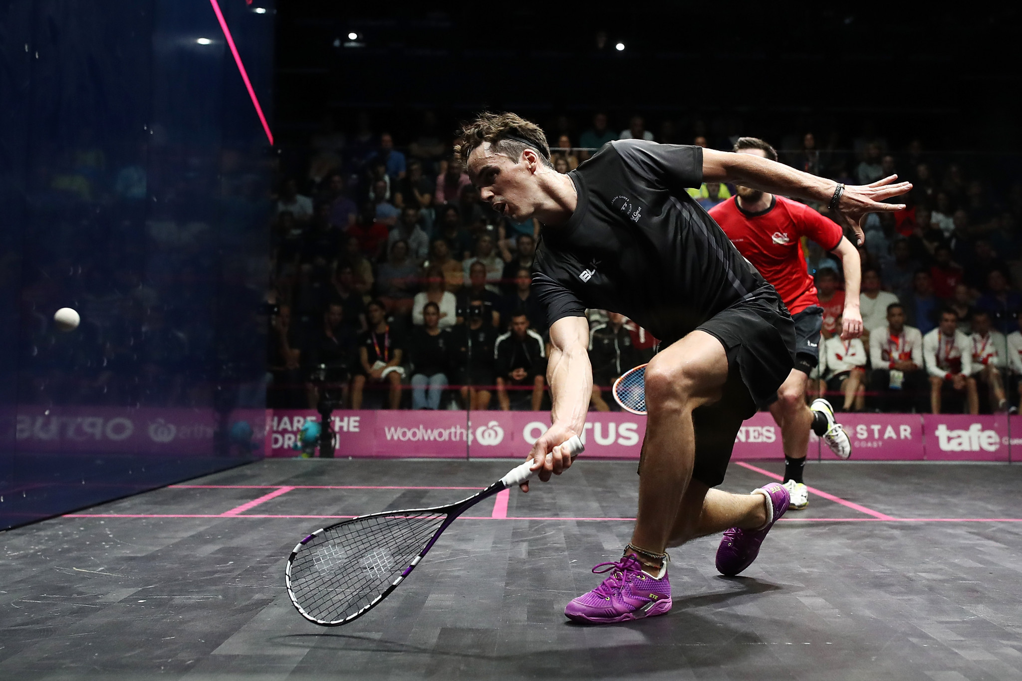 Paul Coll is expected to be New Zealand's top star at the 2023 Men's World Team Squash Championship ©Getty Images