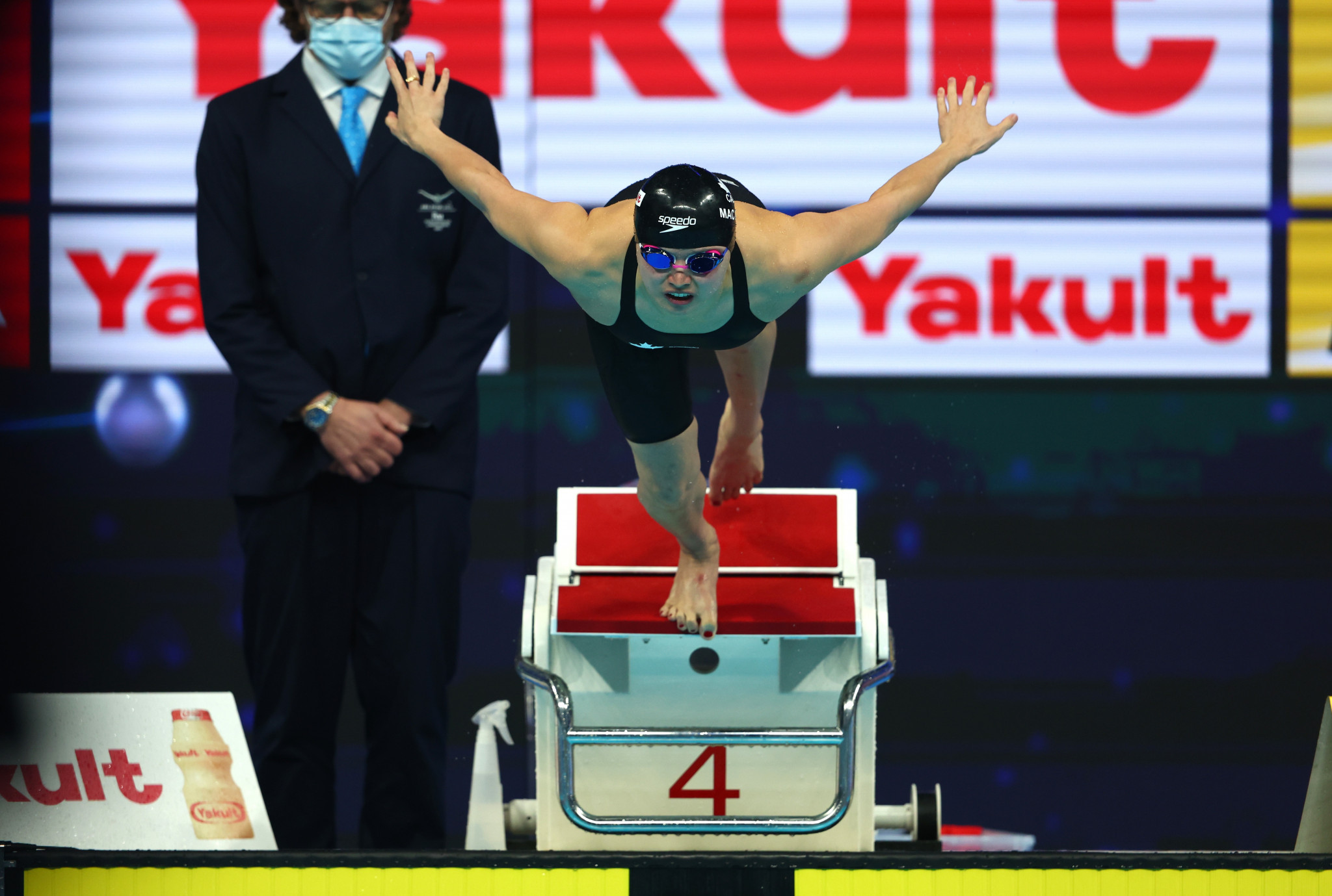 Margaret Mac Neil of Canada has been in stunning form in Abu Dhabi as she helped herself to four gold medals ©Getty Images