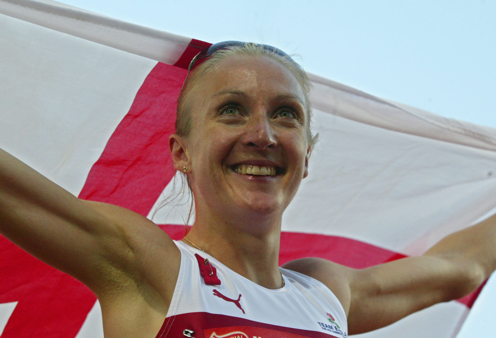 Paula Radcliffe won a memorable home gold for England in the 5,000m at Manchester 2002 ©Getty Images