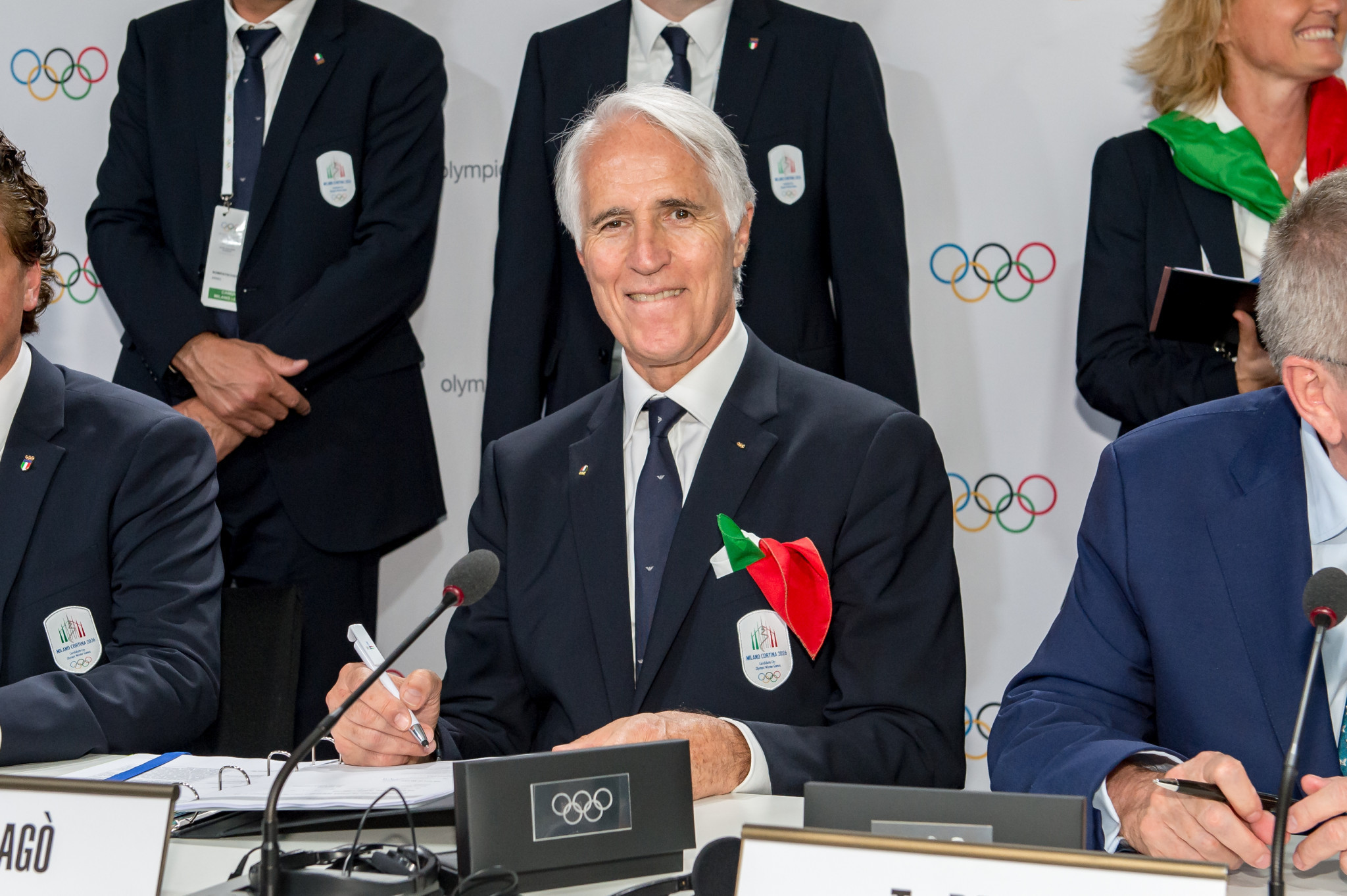 Giovanni Malagò has said Milan Cortina 2026 will be one of the lowest cost Winter Olympics ©Getty Images