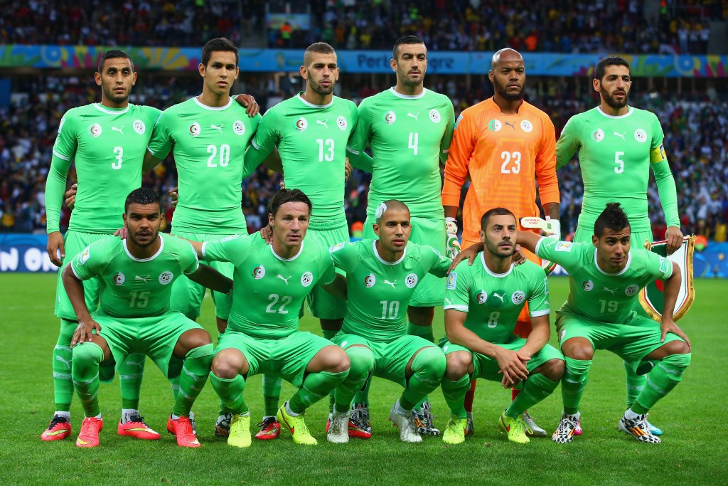 Algeria was the only North African country to qualify for the 2014 FIFA World Cup