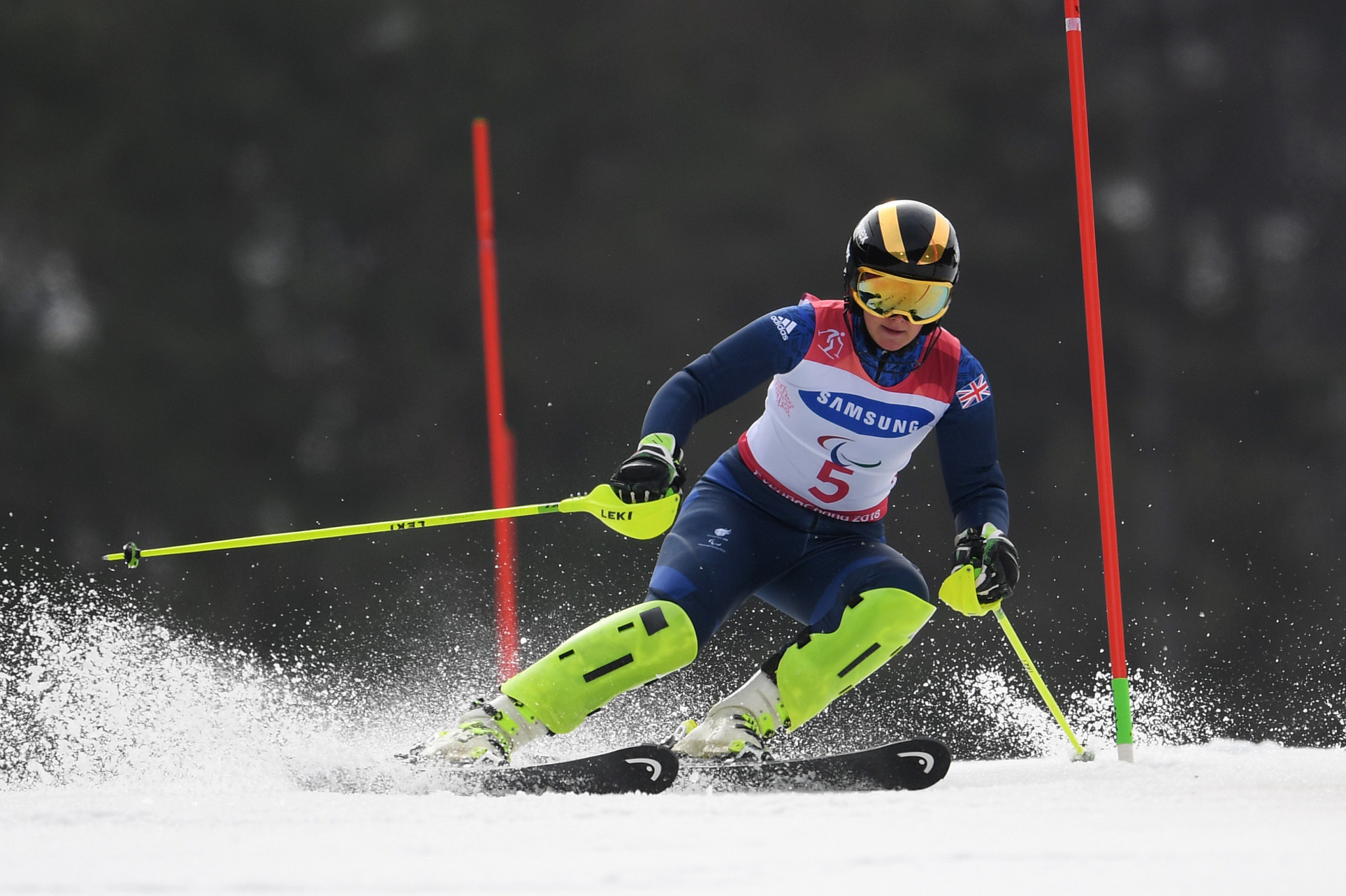 Millie Knight won three Para Alpine skiing medals at Pyeongchang 2018, and has been named as one of 10 winners of the Nicholas Cheffings Para Athlete Bursary ©Getty Images