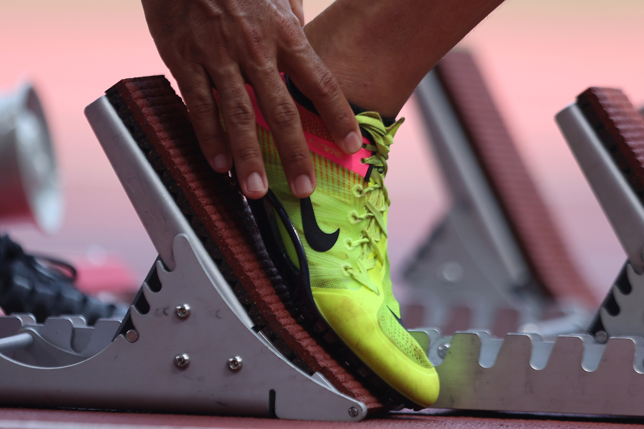 World Athletics has capped the sole thickness of track shoes to 20mm ©Getty Images
