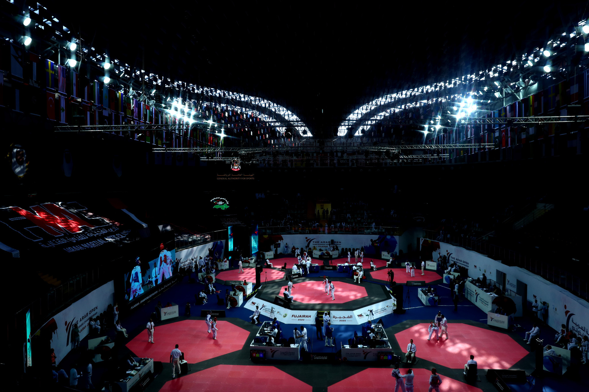 Zayed Sports Complex will now be the location for the first Karate 1-Premier League event of the 2022 season ©Getty Images
