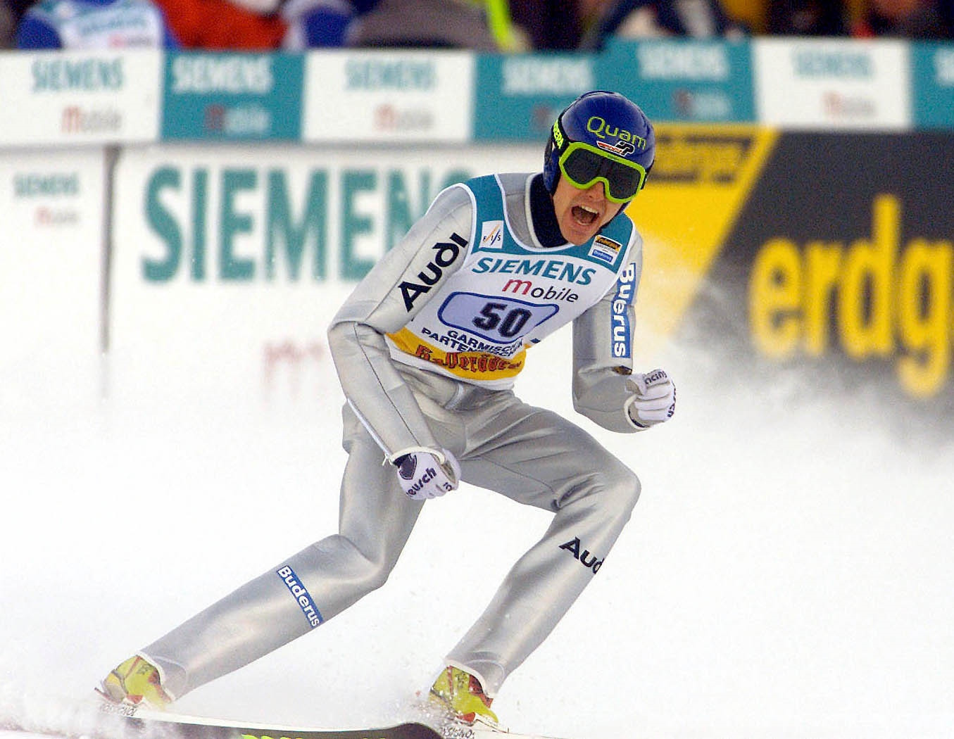 Sven Hannawald was crowned Four Hills Tournament champion in 2002 - the last time a German triumphed in the four-leg competition ©Getty Images