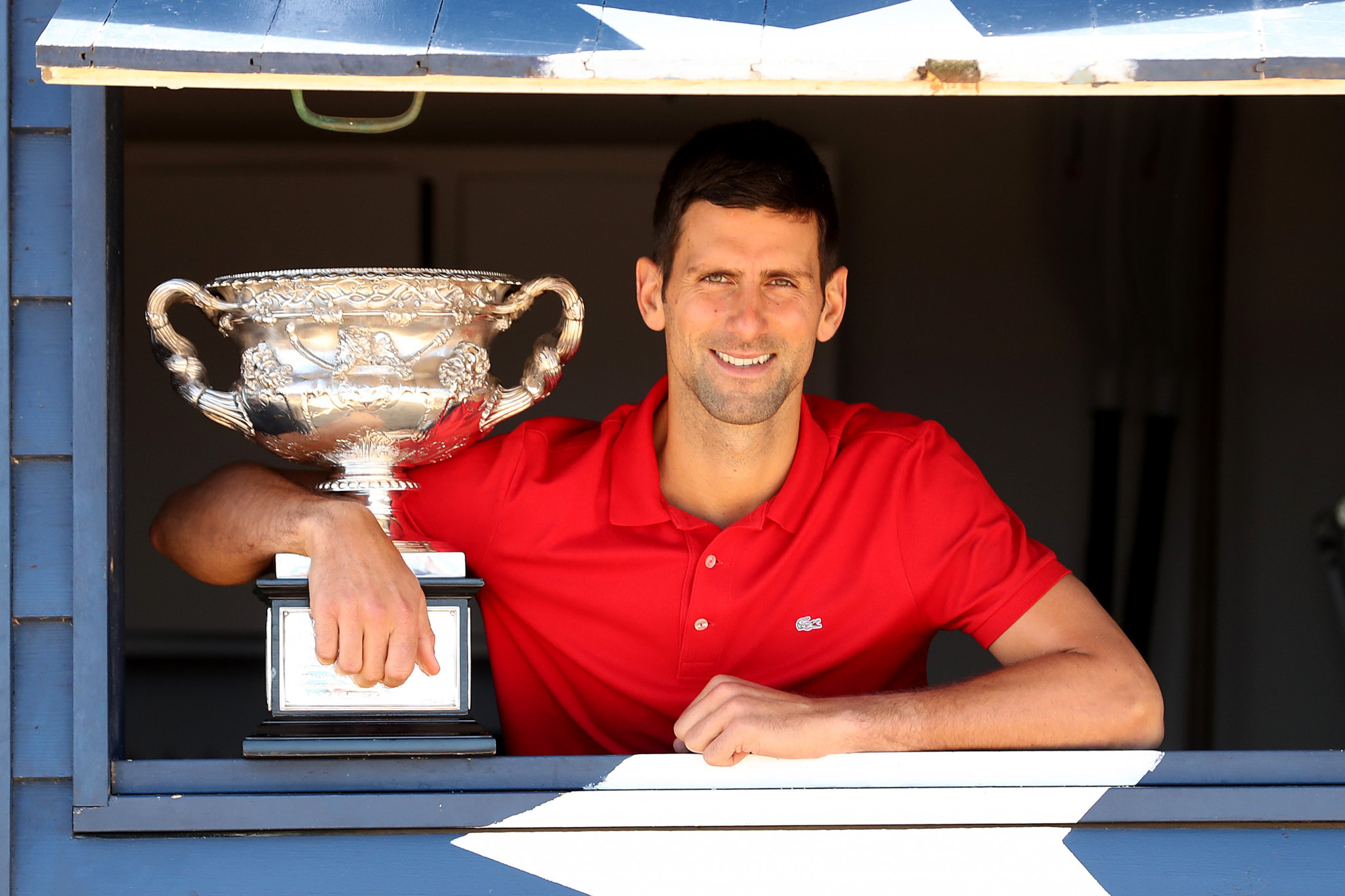 Novak Djokovic has won the past three men's singles titles at the Australian Open ©Getty Images