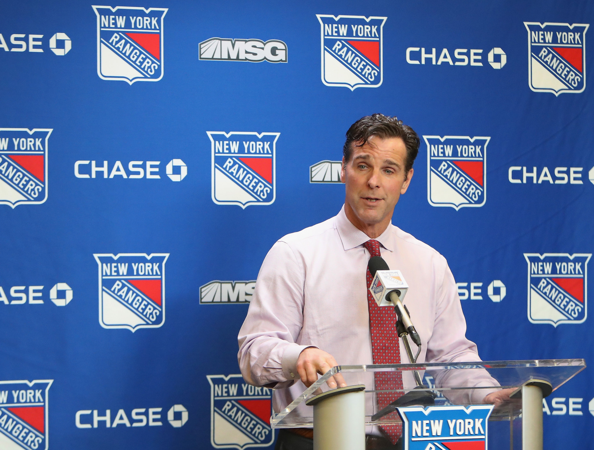Former New York Rangers head coach David Quinn will lead the US men's ice hockey coaching staff at Beijing 2022 ©Getty Images