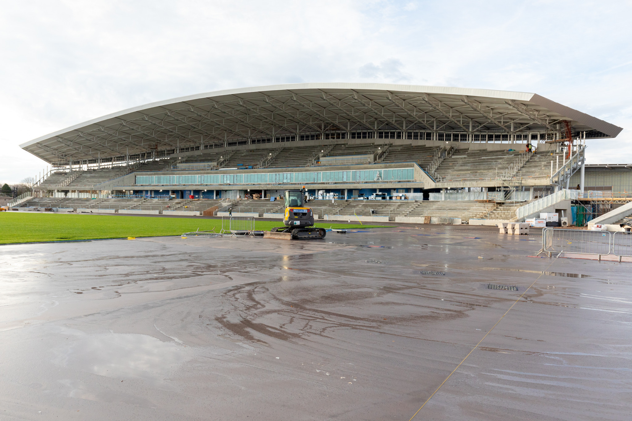 The Alexander Stadium is being redeveloped in advance of Birmingham 2022 ©Birmingham 2022