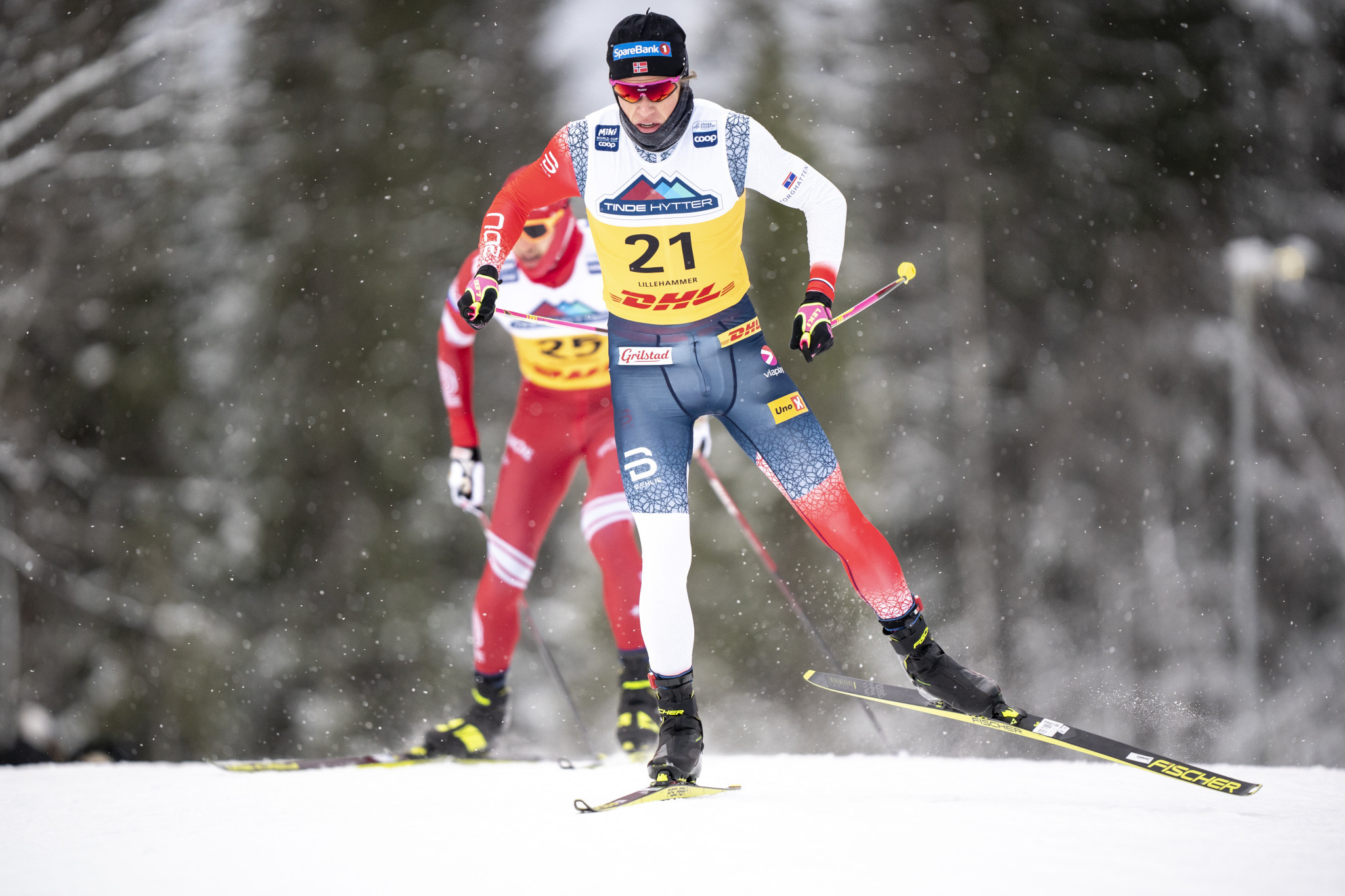 Johannes Høsflot Klæbo won the men's Sprint Classic event in Oberstdorf ©Getty Images