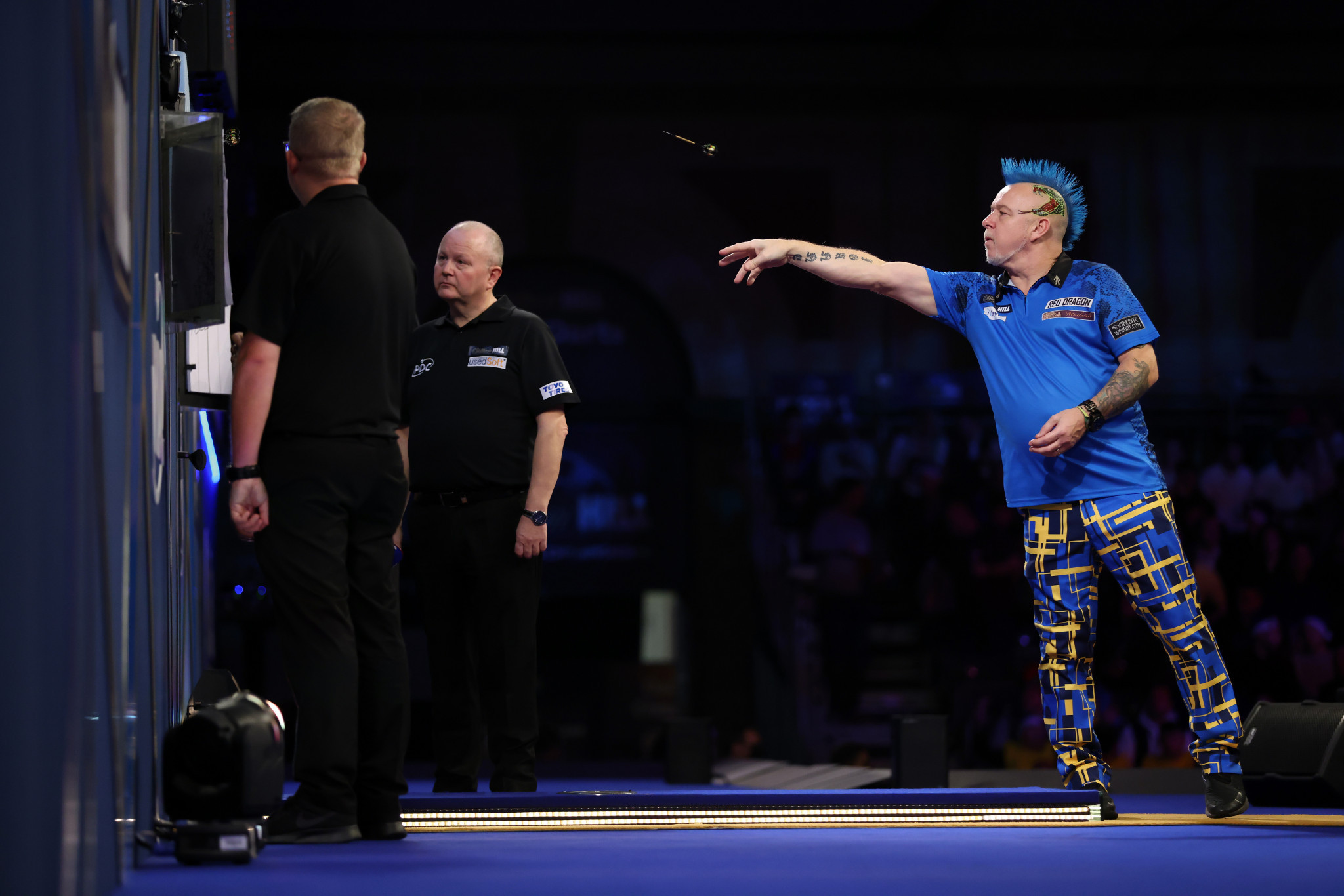 Second seed Peter Wright reached the PDC World Darts Championship final after beating fellow Scotsman Gary Anderson ©Getty Images 